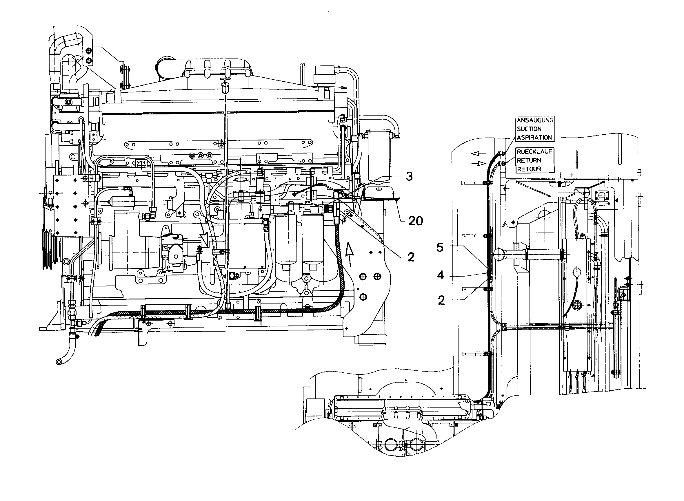 ПОДОГРЕВ ТОПЛИВА 9692062 LIEBHERR
