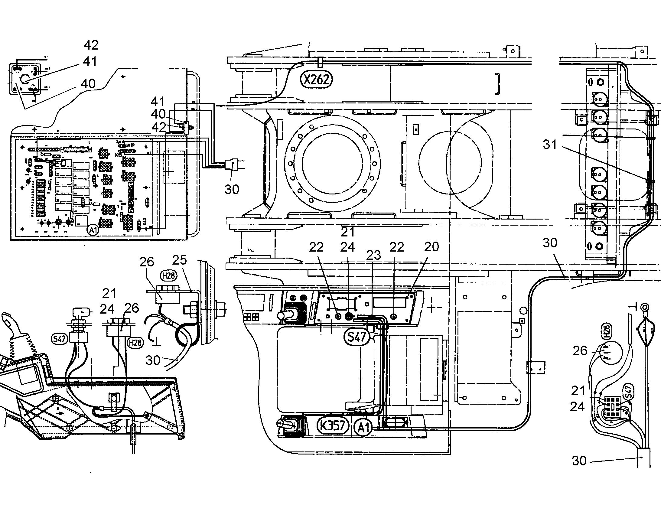 КНОПКА-КЛЮЧ 7024835 LIEBHERR