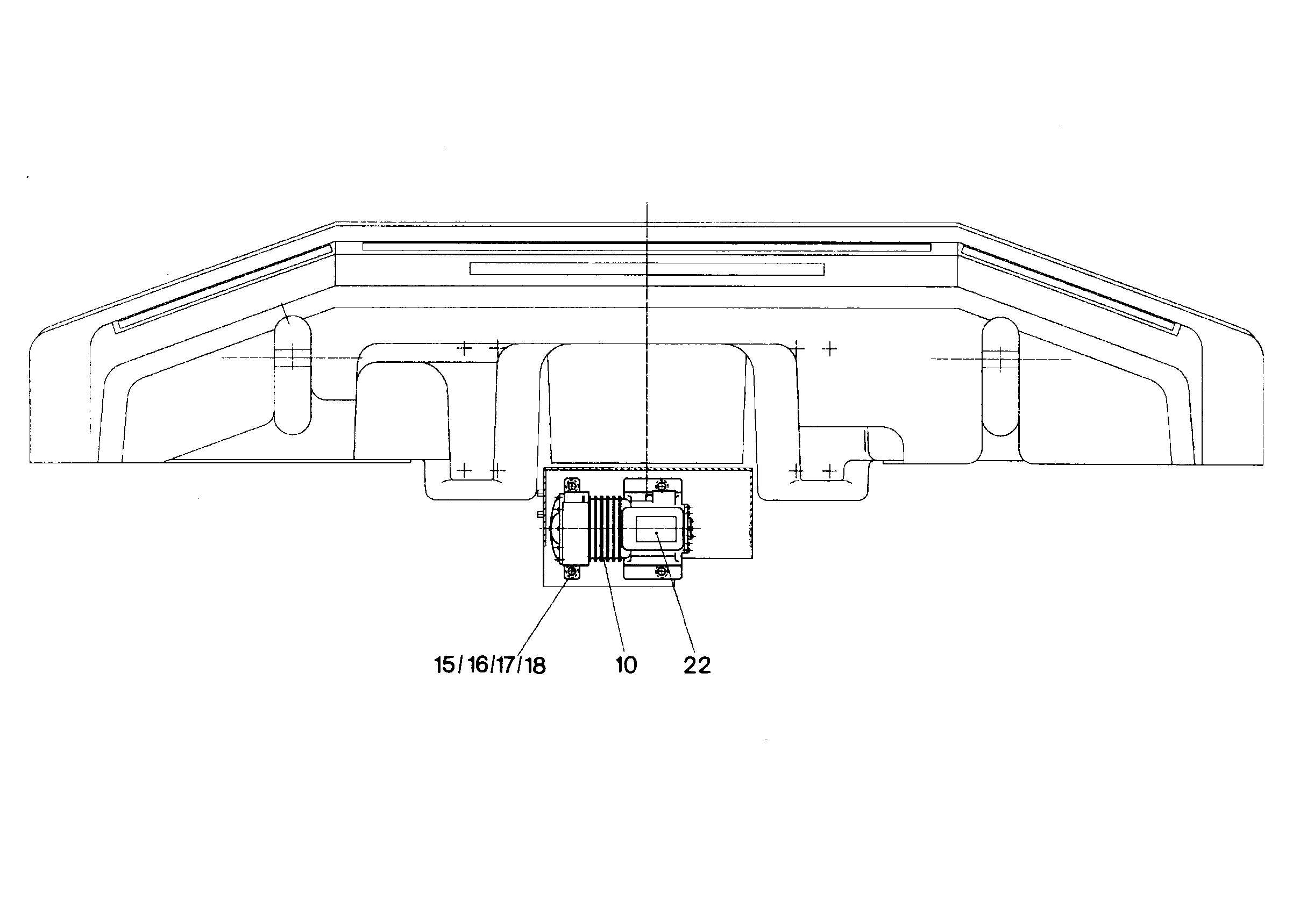 ОПОРА КРУГЛАЯ РЕЗИНОВАЯ 7402730 LIEBHERR