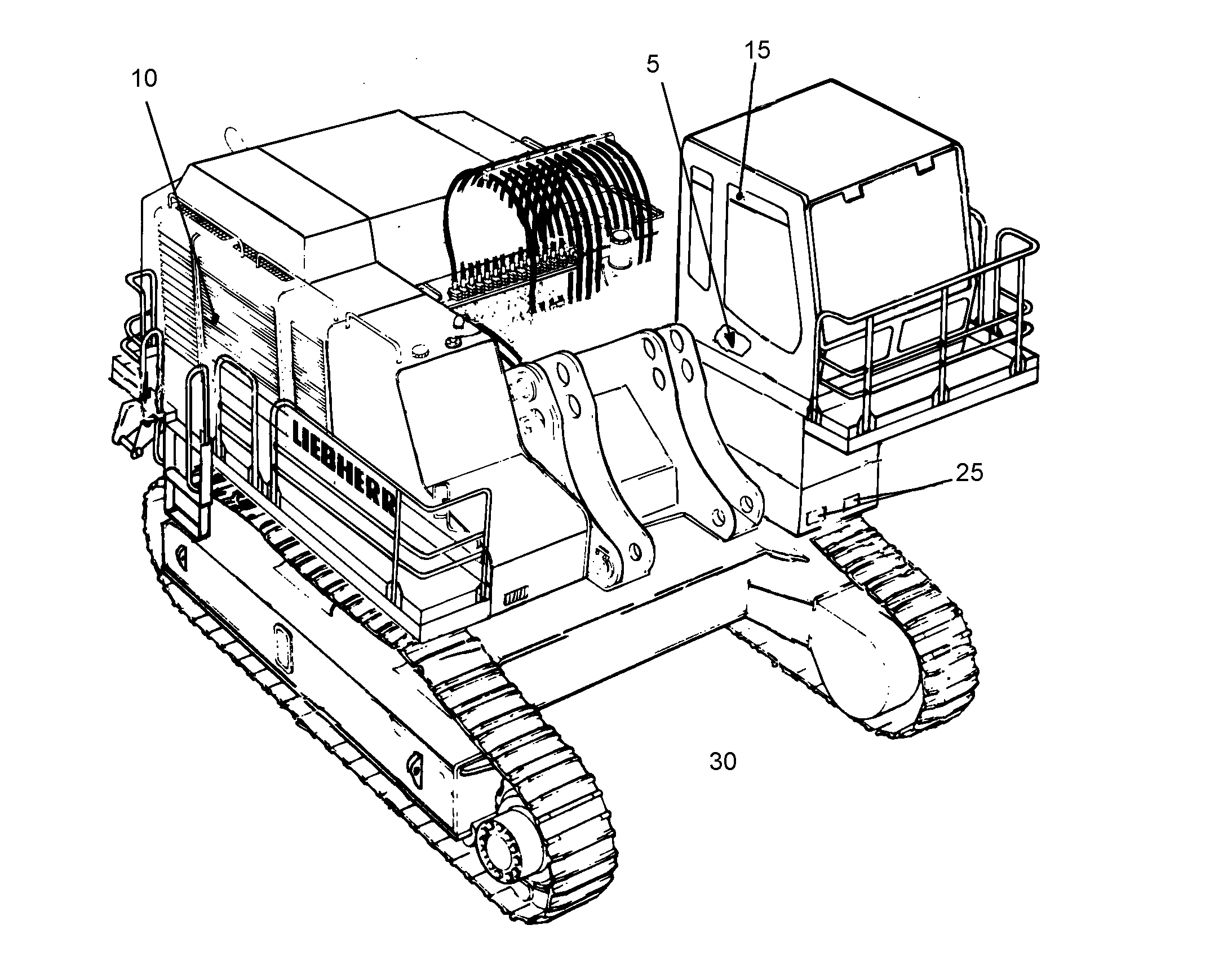 ГИДРАВЛИЧЕСКАЯ СИСТЕМА 9835434 LIEBHERR