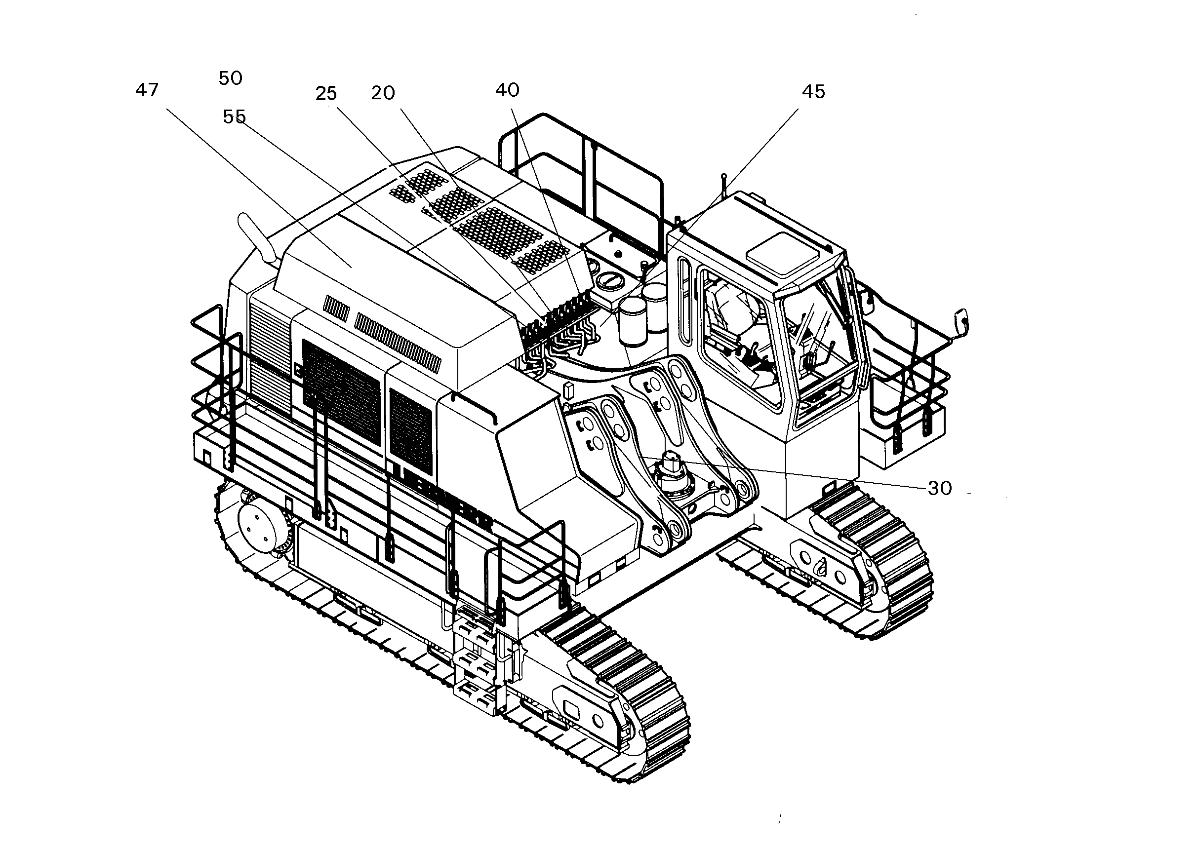 ЛИНИЯ УПРАВЛЯЮЩАЯ УСТАНОВКА 9899754 LIEBHERR