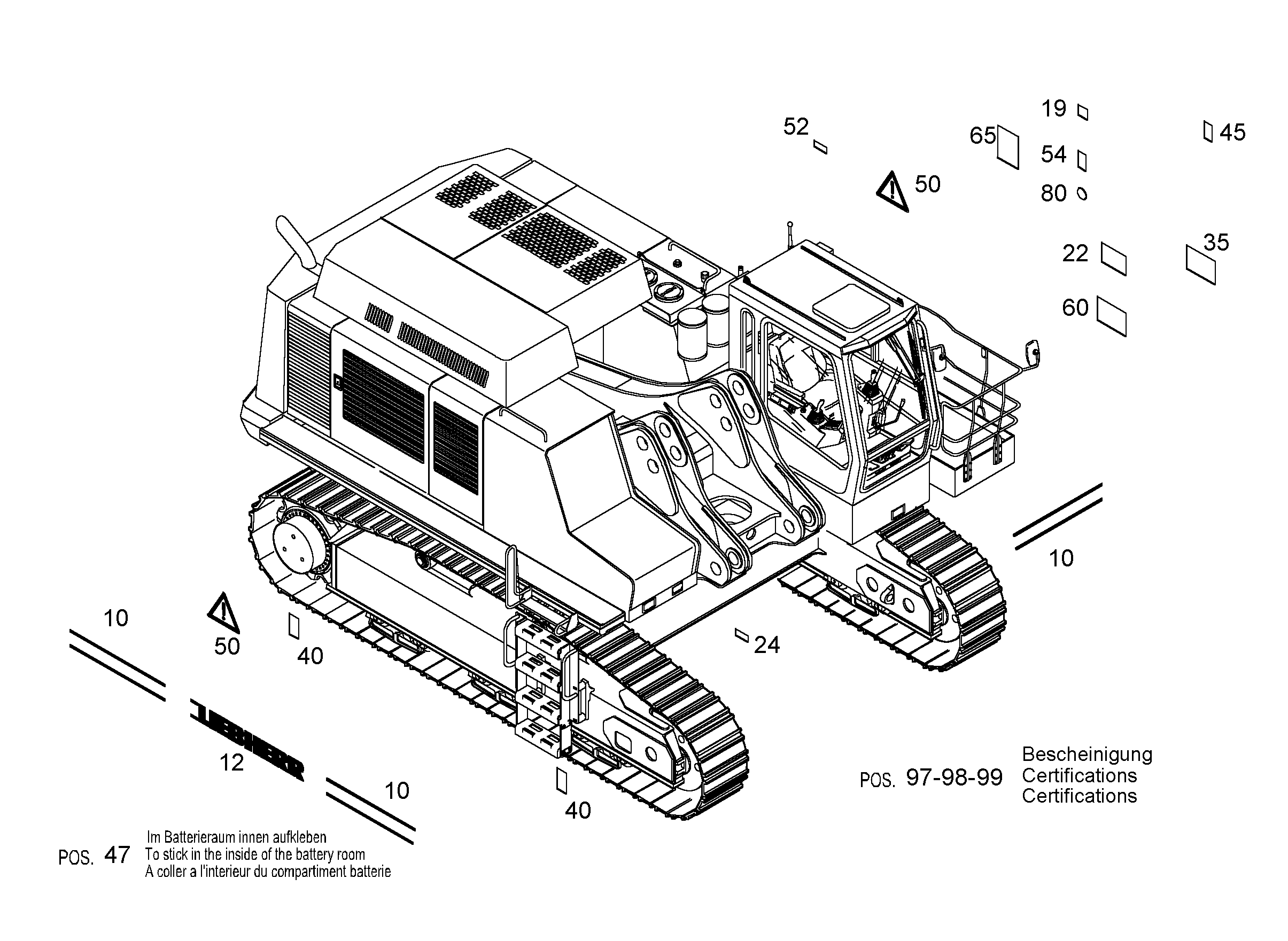 EG-ПРИМЕЧАНИЯ ПО СОВМЕСТИМОСТИ 9399607 LIEBHERR