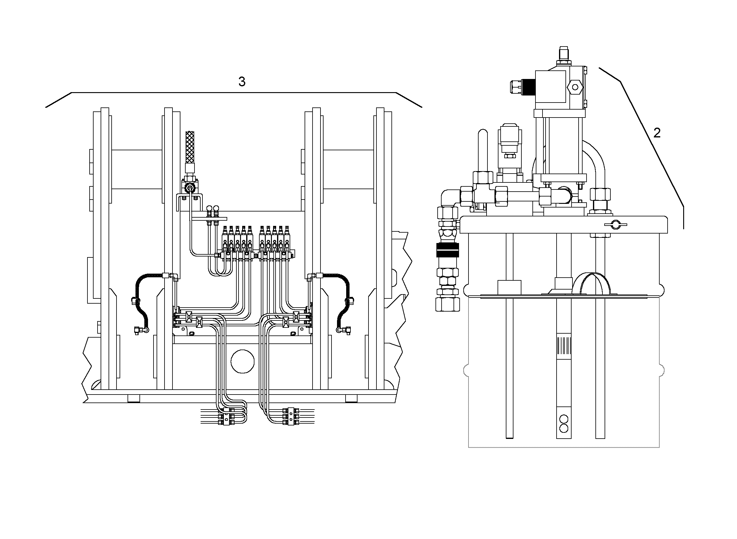 СИСТЕМА ЦЕНТРАЛИЗОВ. СМАЗКИ F.GRUNDGERAET 10002431 LIEBHERR