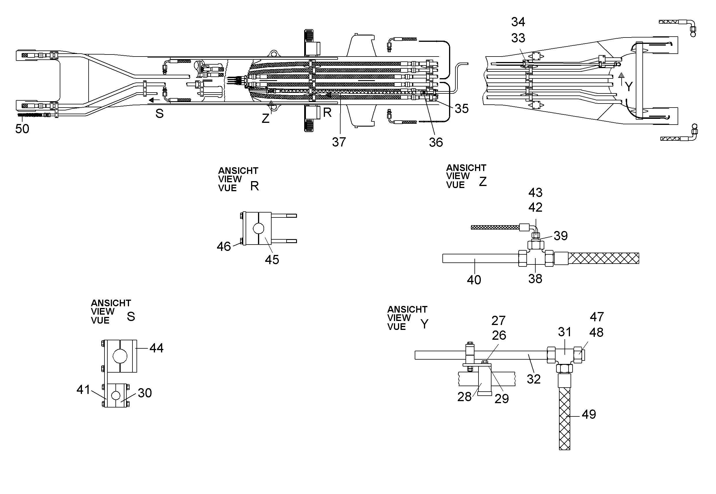 СКОБА ДЛЯ КРЕПЛЕНИЯ ШЛАНГА 39 9489094 LIEBHERR
