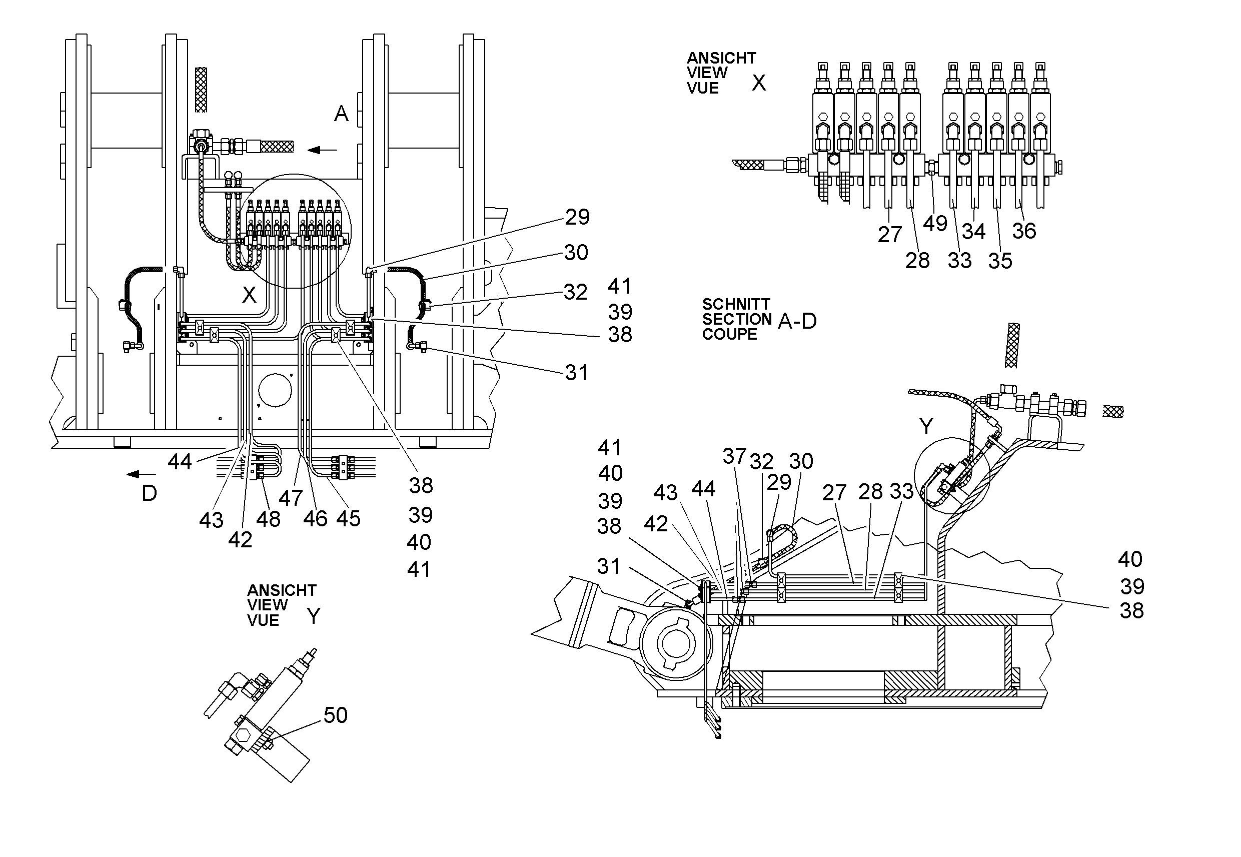 МАСЛОПРОВОД 9219141 LIEBHERR