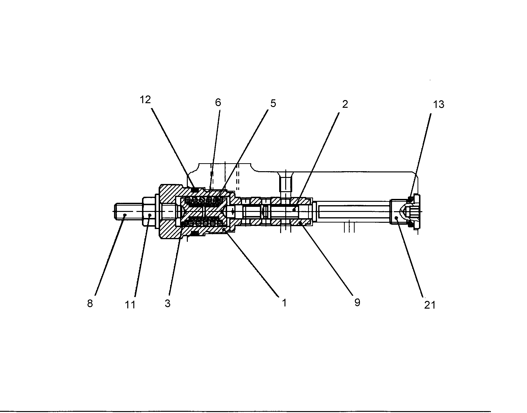 ПОРШЕНЬ УПРАВЛЯЮЩИЙ 10356278 LIEBHERR