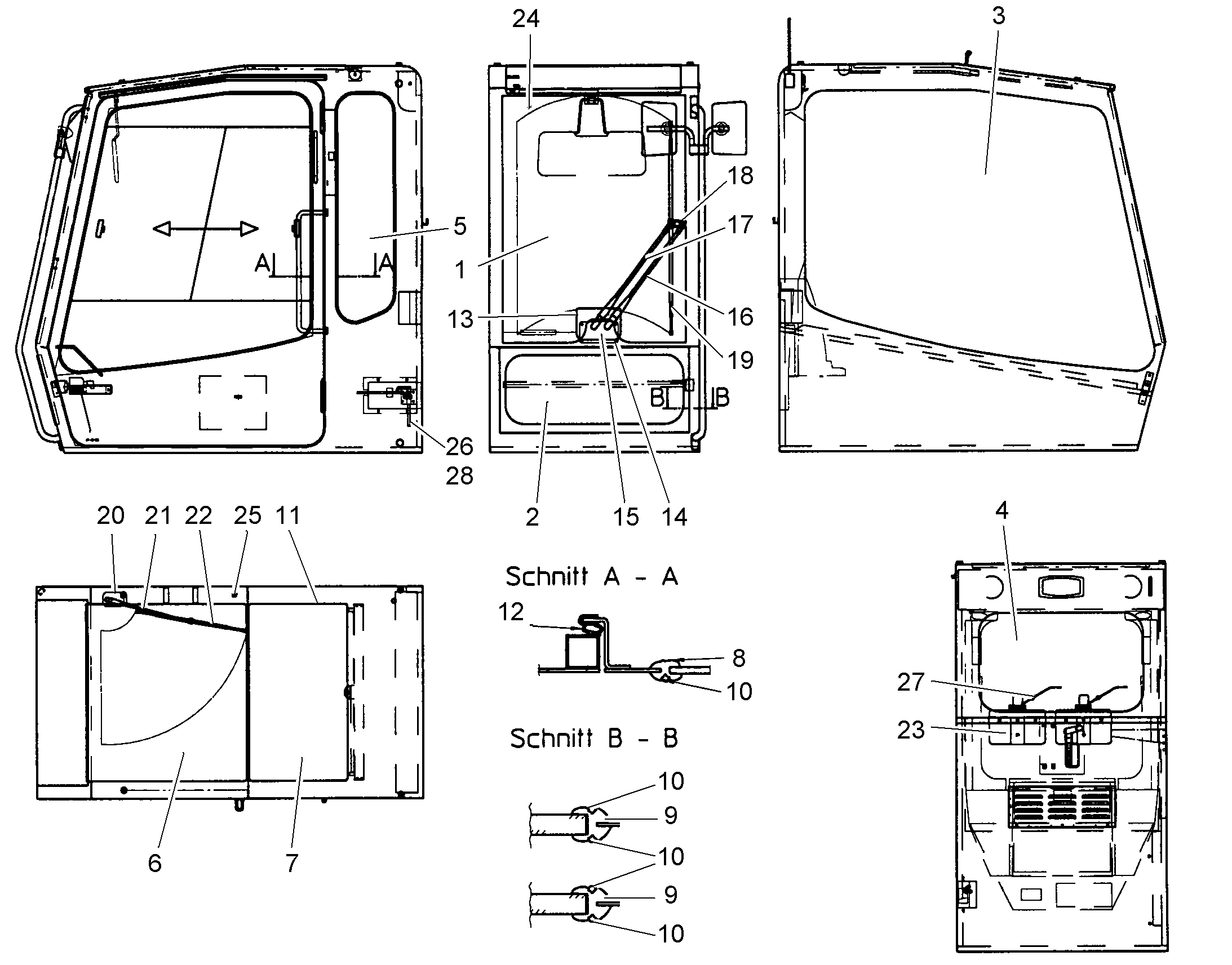 ПРОФИЛЬ НАПОЛНИТЕЛЬНЫЙ 7369340 LIEBHERR