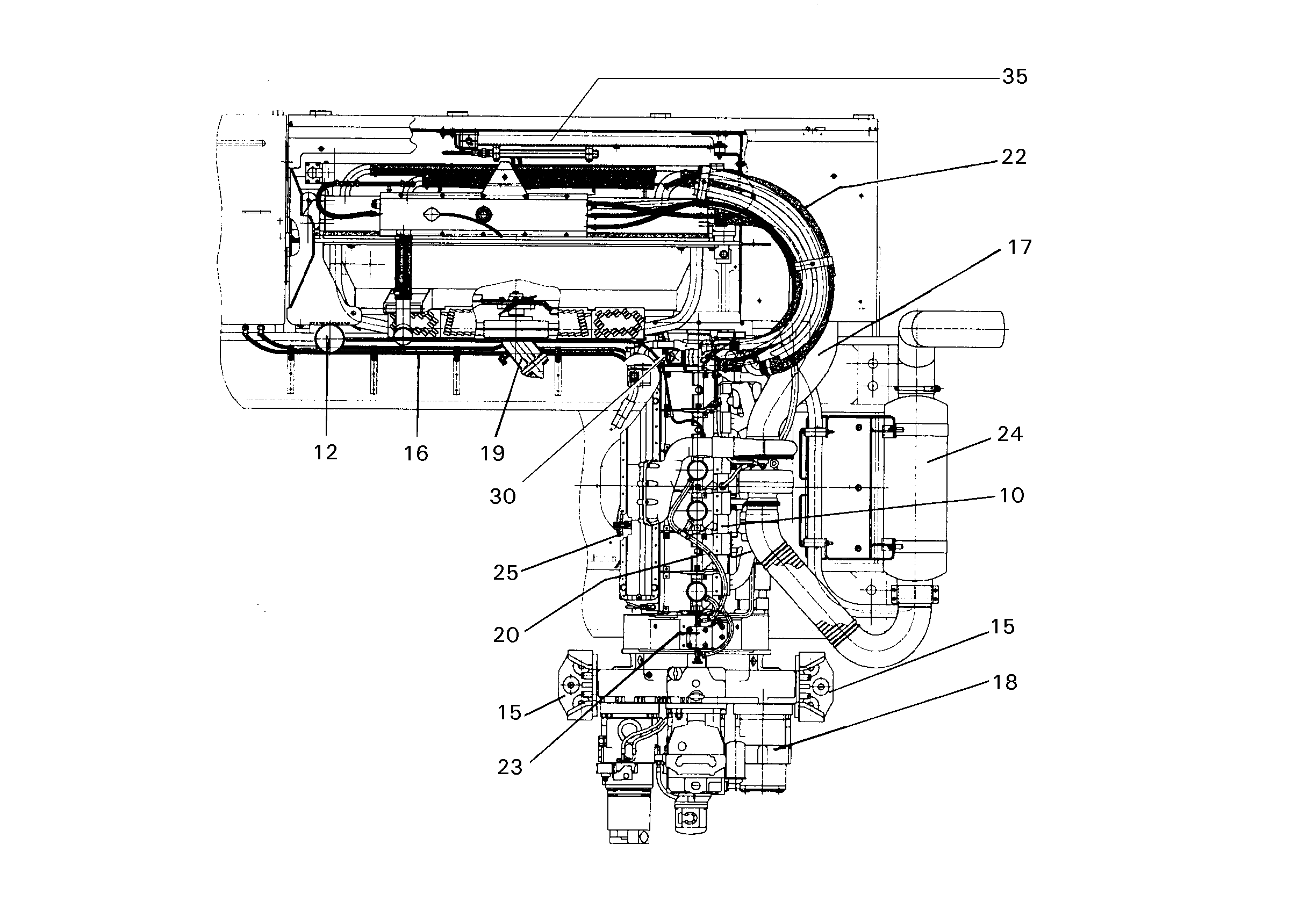 СИСТЕМA ПИТAНИЯ 9808777 LIEBHERR