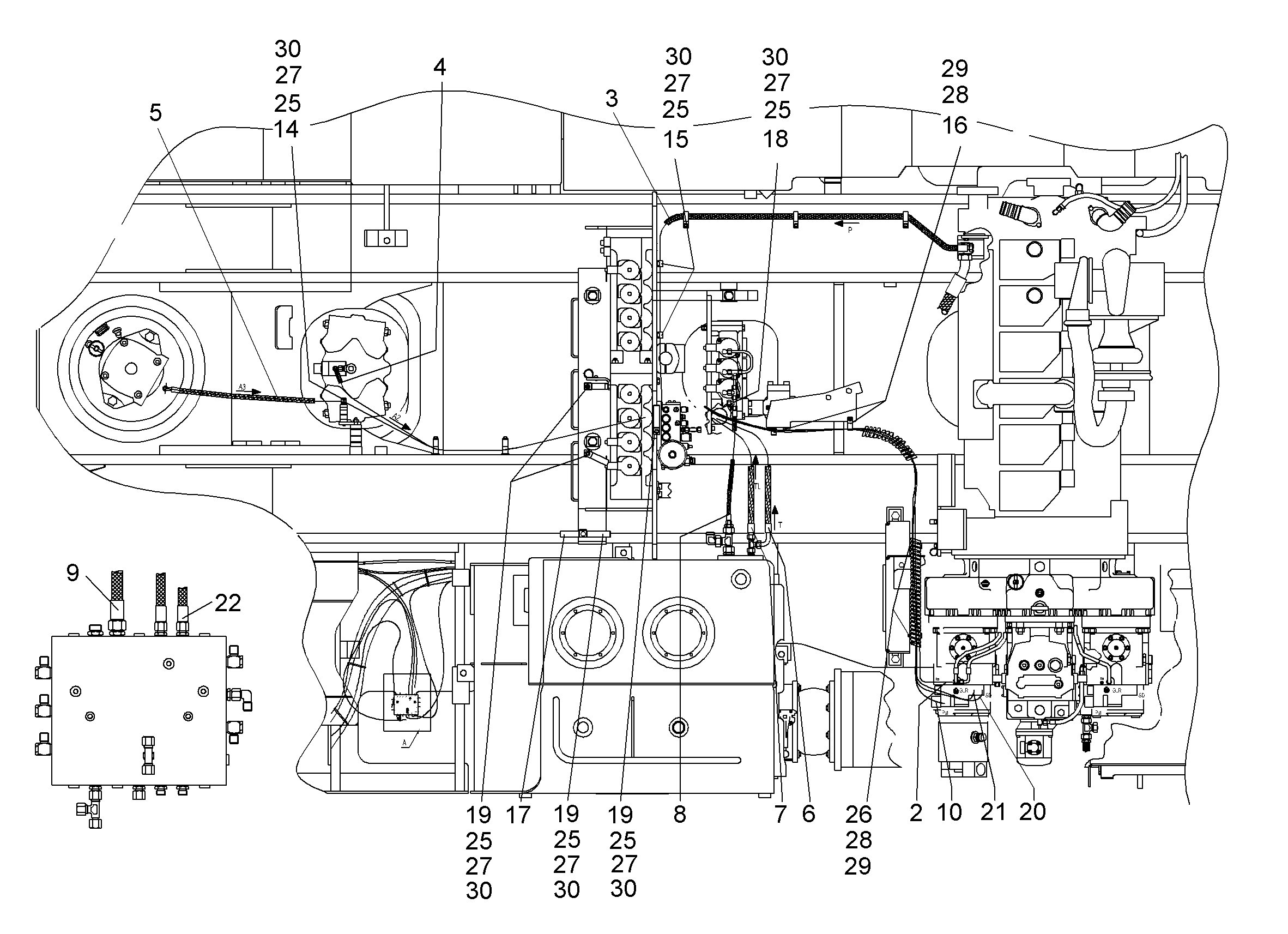 ШЛАНГ 12X2750 10000872 LIEBHERR