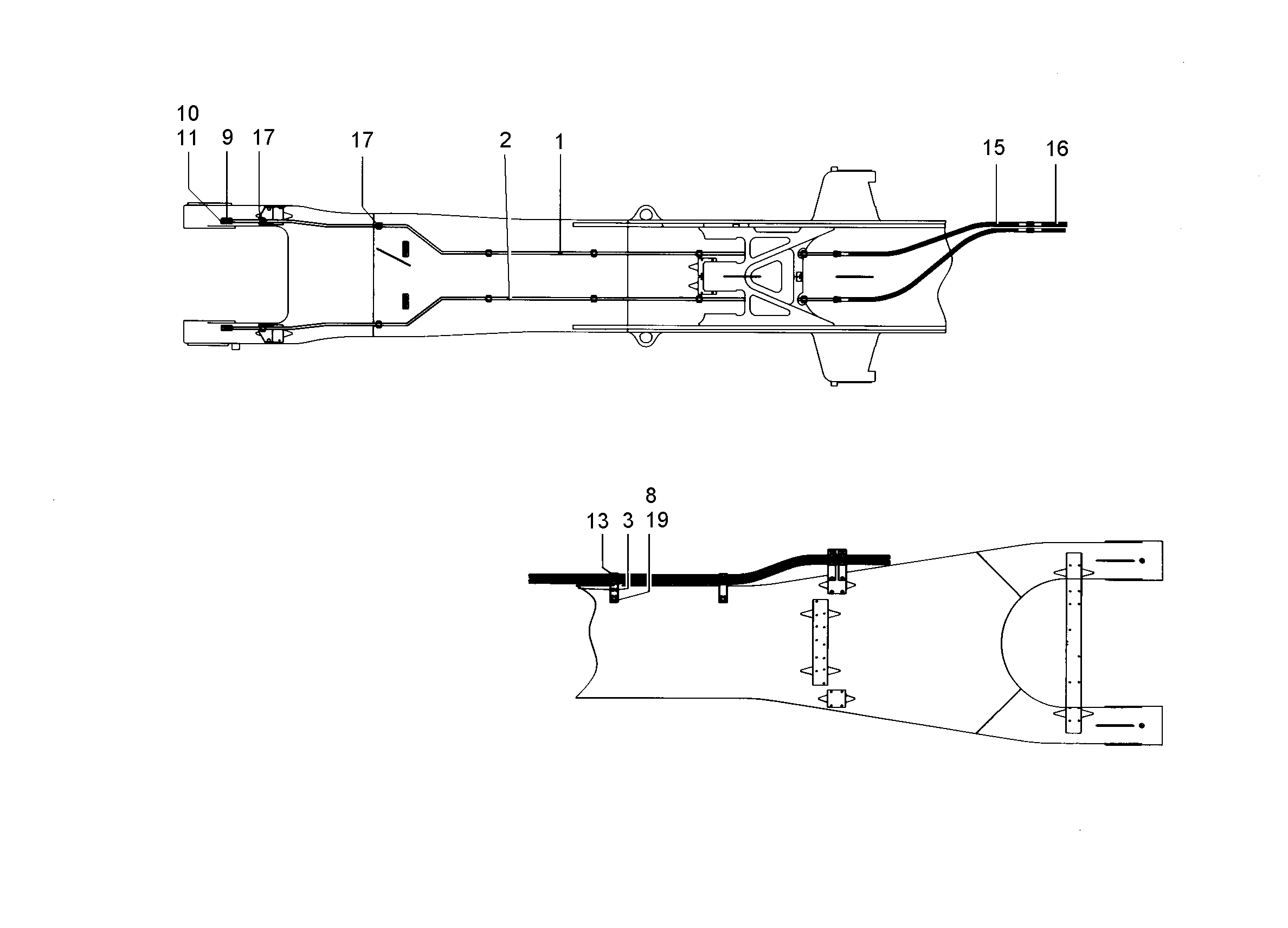 ШЛАНГ 12X1800 7017650 LIEBHERR