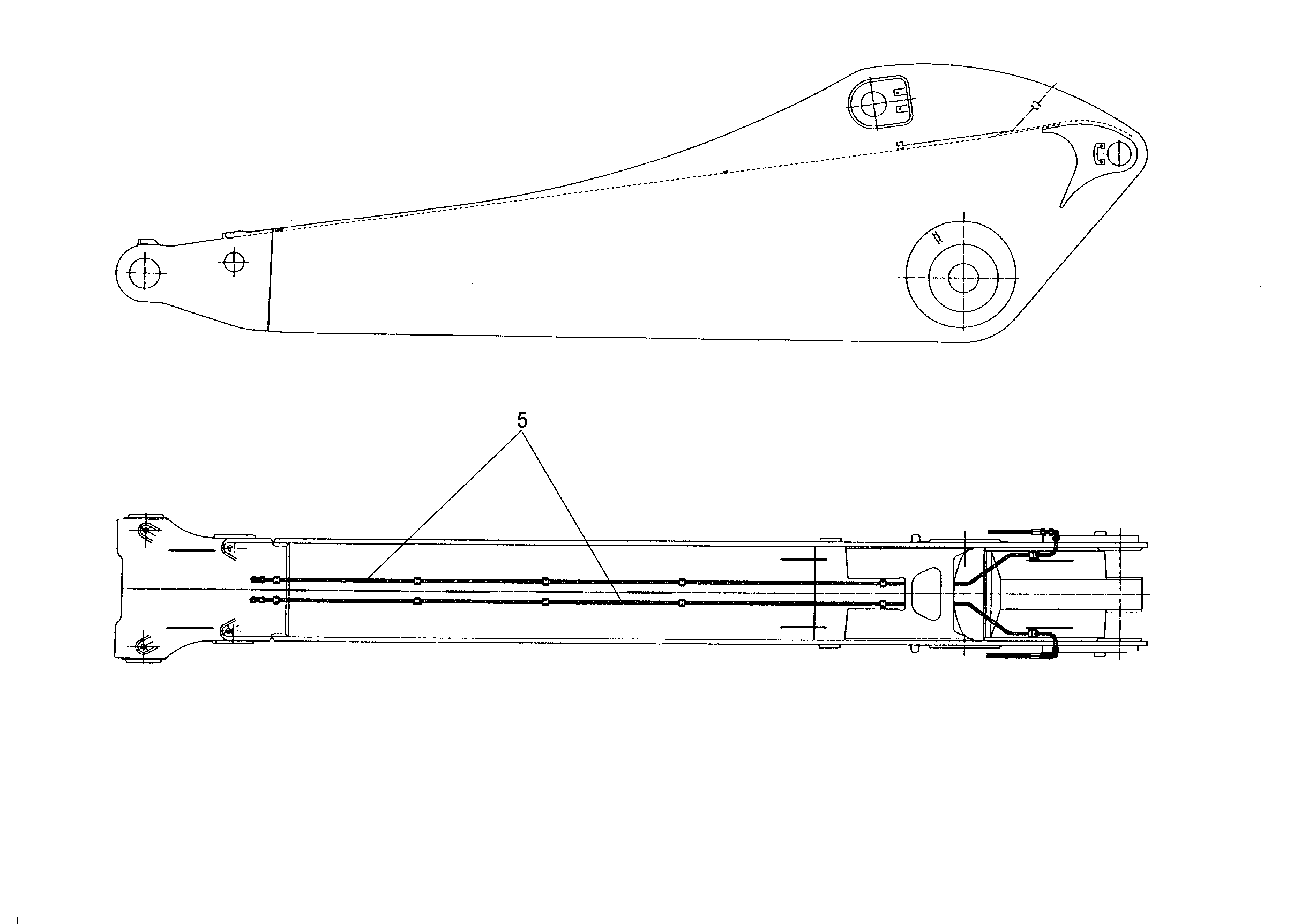 ПРОВОДКА ПРИВОД МЕХ. ПОВОРОТА 9896741 LIEBHERR