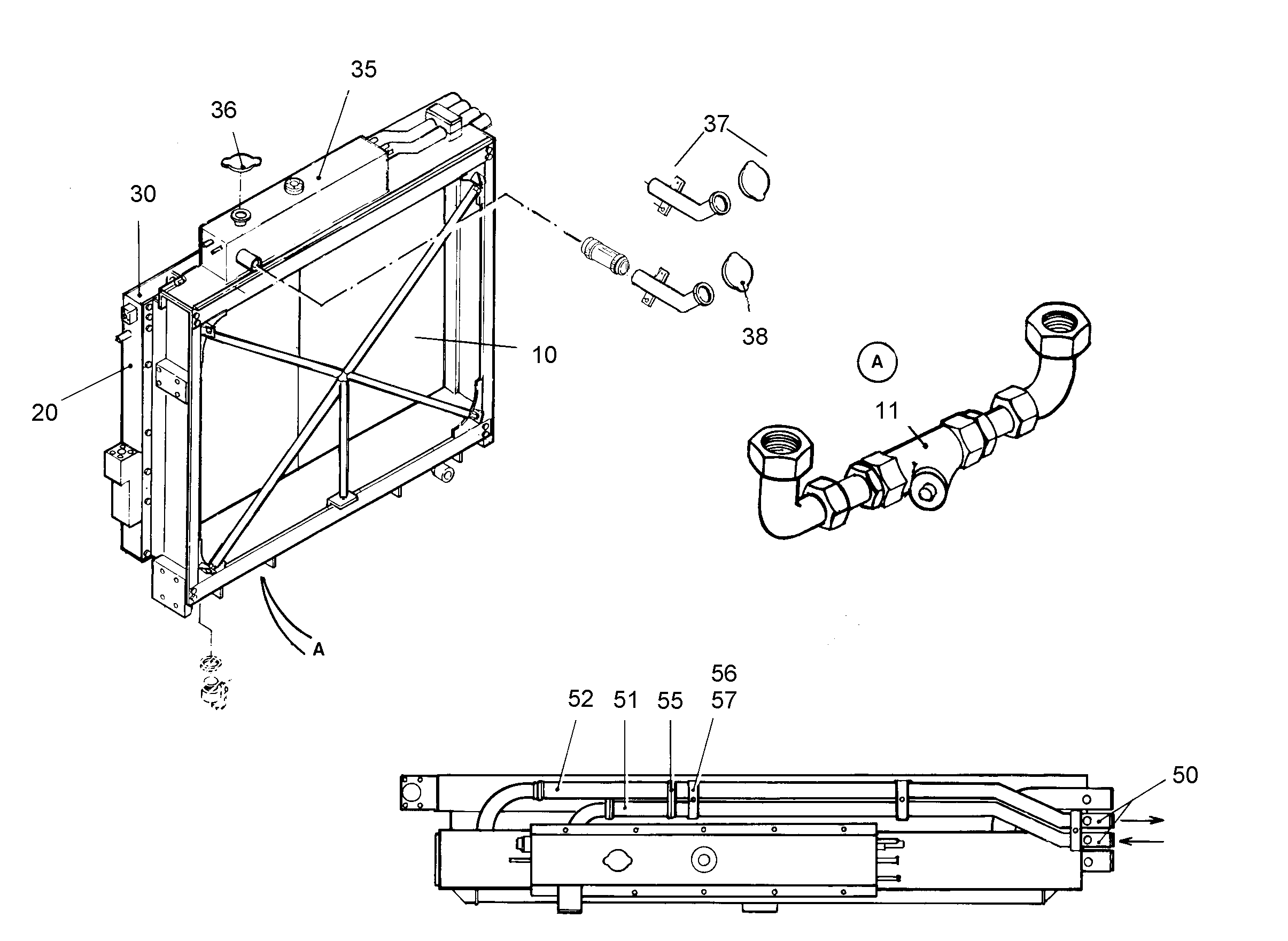 КРЫШКА ЗАПОРНАЯ 10006836 LIEBHERR