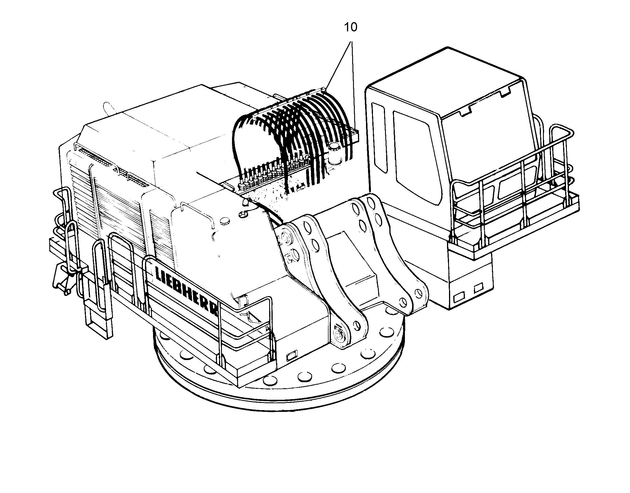 ДОПОЛНЕНИЕ-ПОНТОН 9806217 LIEBHERR