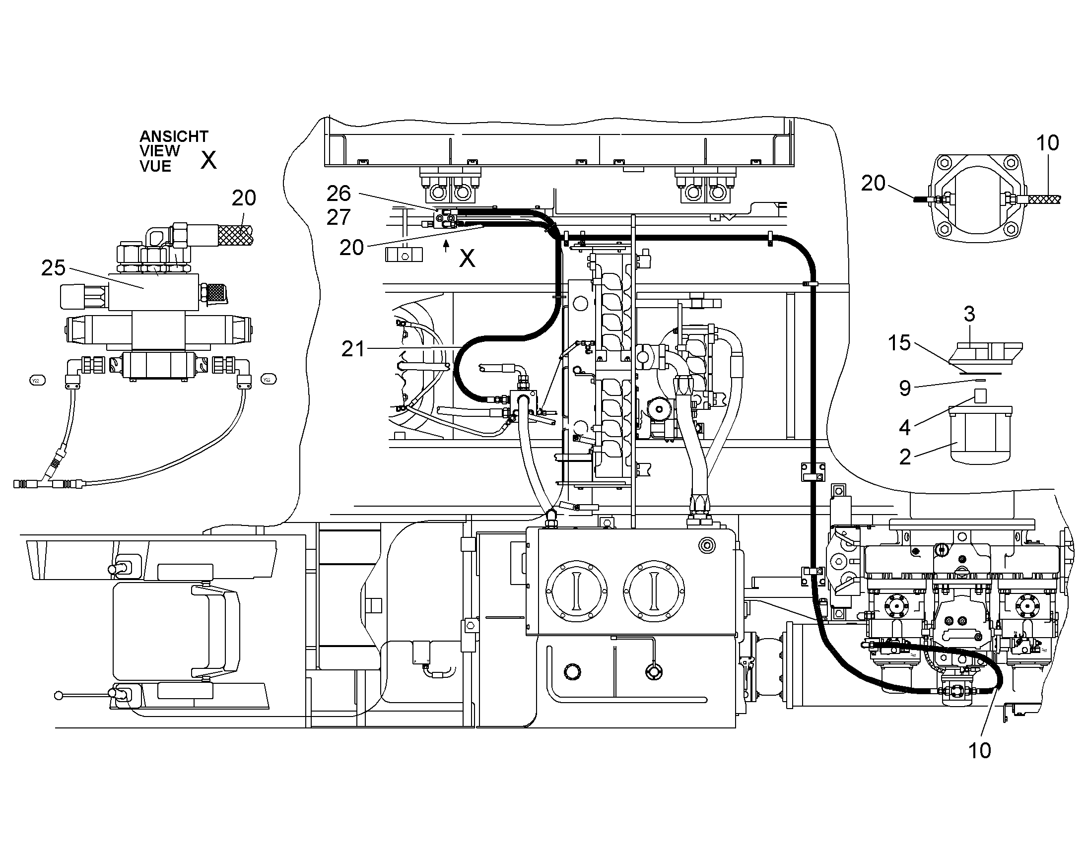ПРУЖИННОЕ СТОПОРНОЕ КОЛЬЦО DIN 7993 B 22 4980080 LIEBHERR
