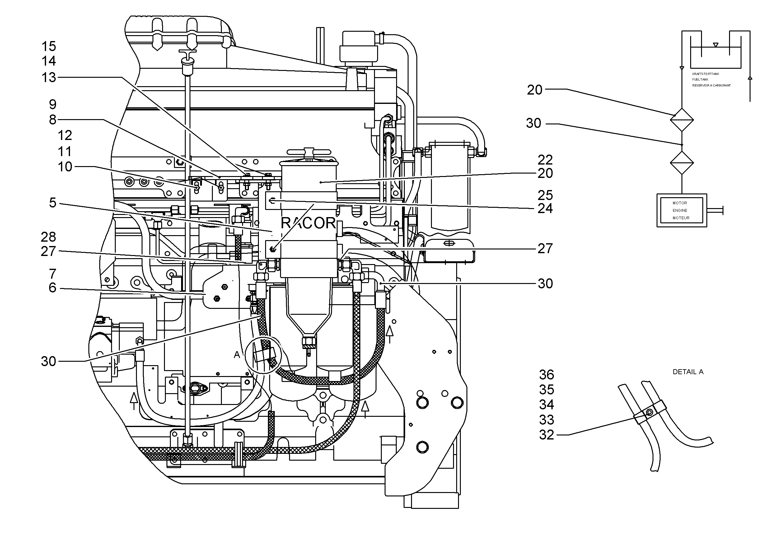 БОЛТ С ШЕСТИГРАННОЙ ГОЛОВКОЙ ISO 4017 M8X22 8.8 480H 12216206 LIEBHERR