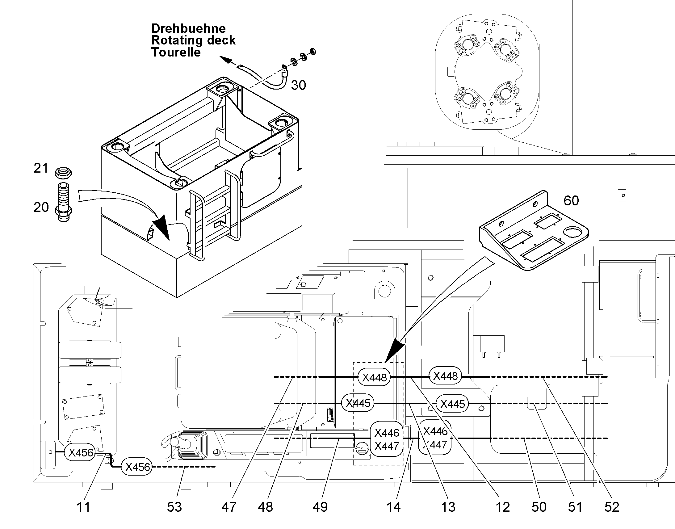 ШЕСТИГРАННАЯ ГАЙКА M12 11626584 LIEBHERR