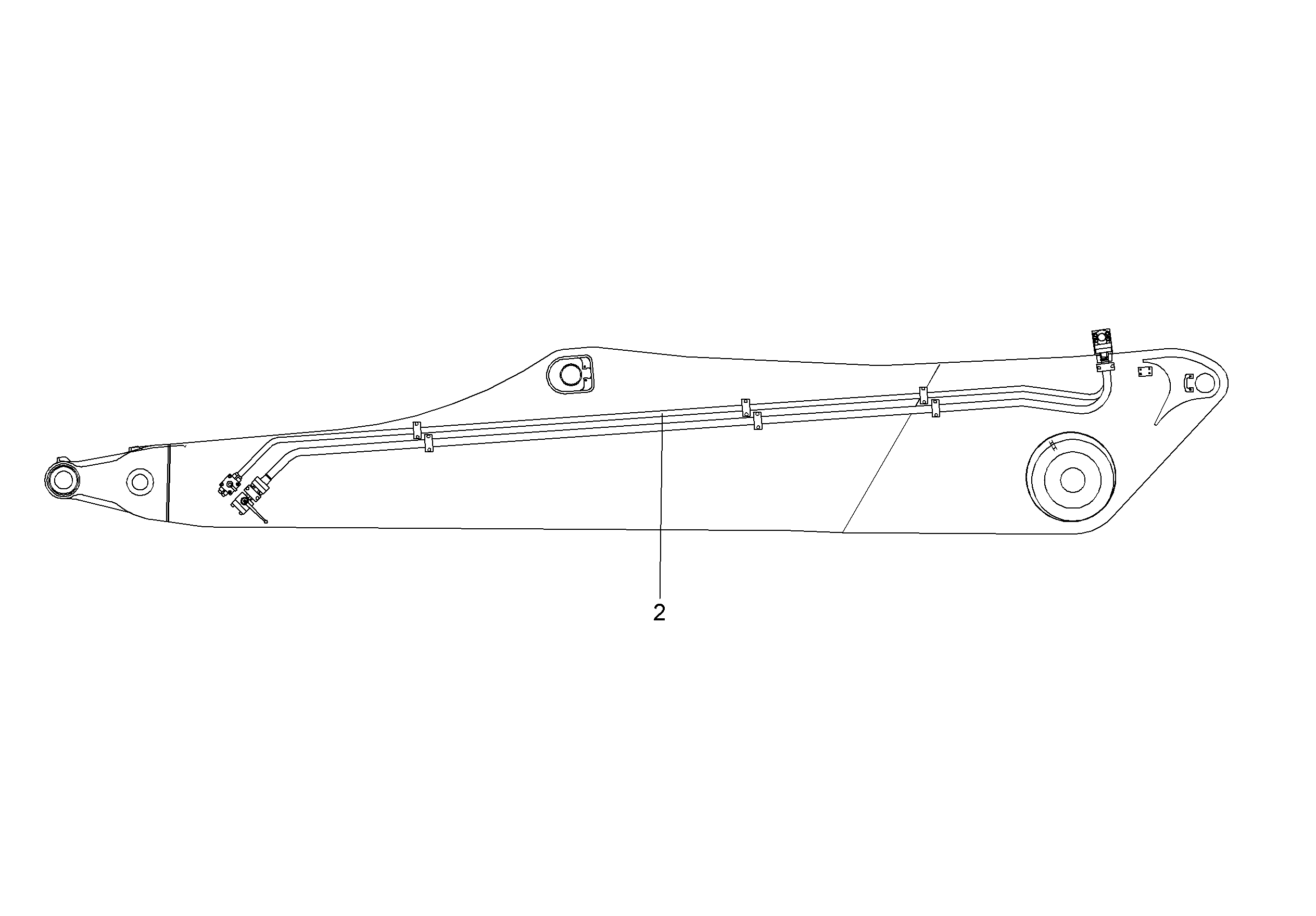 ПРОВОДКА МОНТАЖ AHS 9809172 LIEBHERR