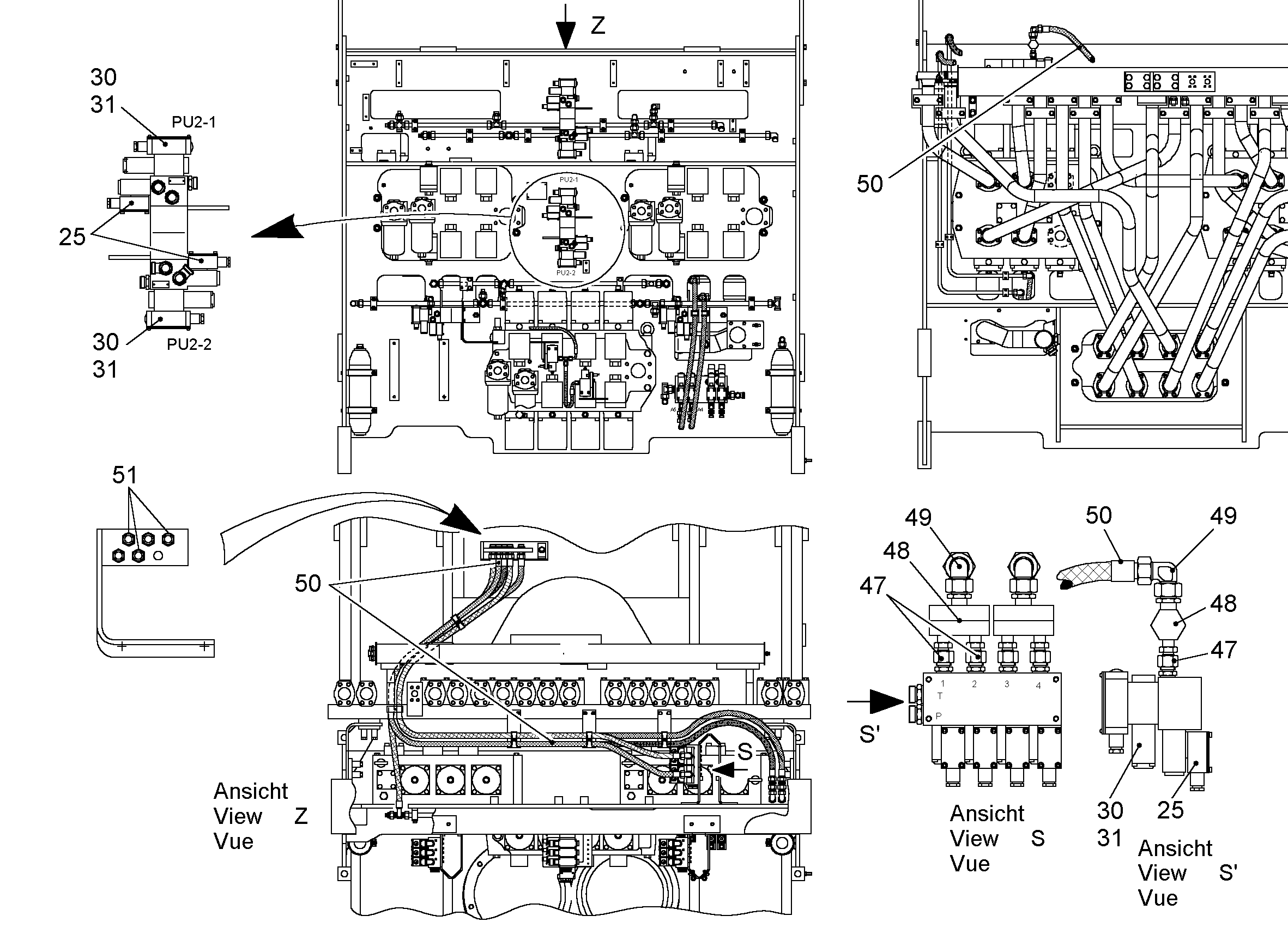 КЛАПАН ХОДОВОЙ 5614774 LIEBHERR
