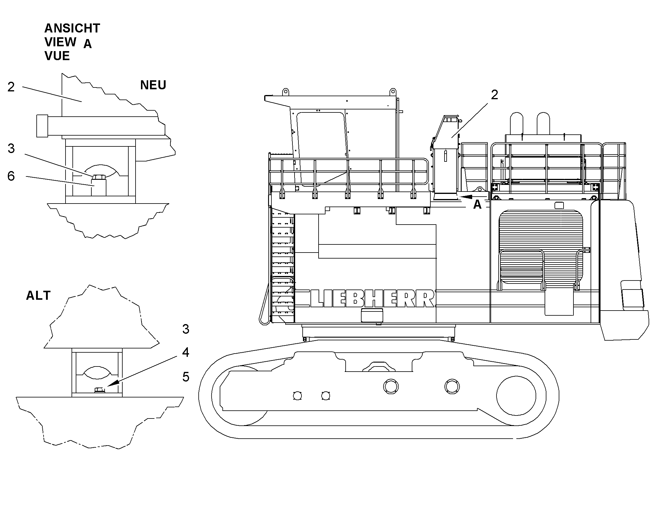 ГИЛЬЗА 10296642 LIEBHERR