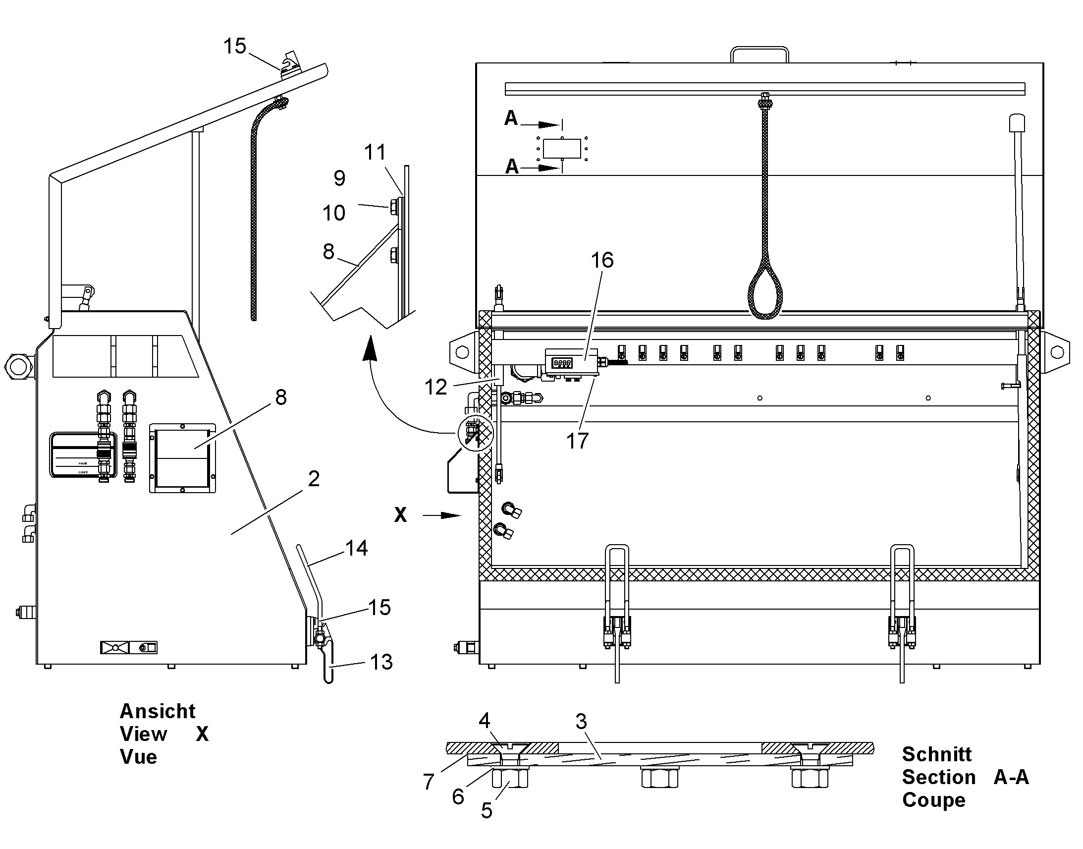 ПЕРЕКРЫТИЕ 10000830 LIEBHERR