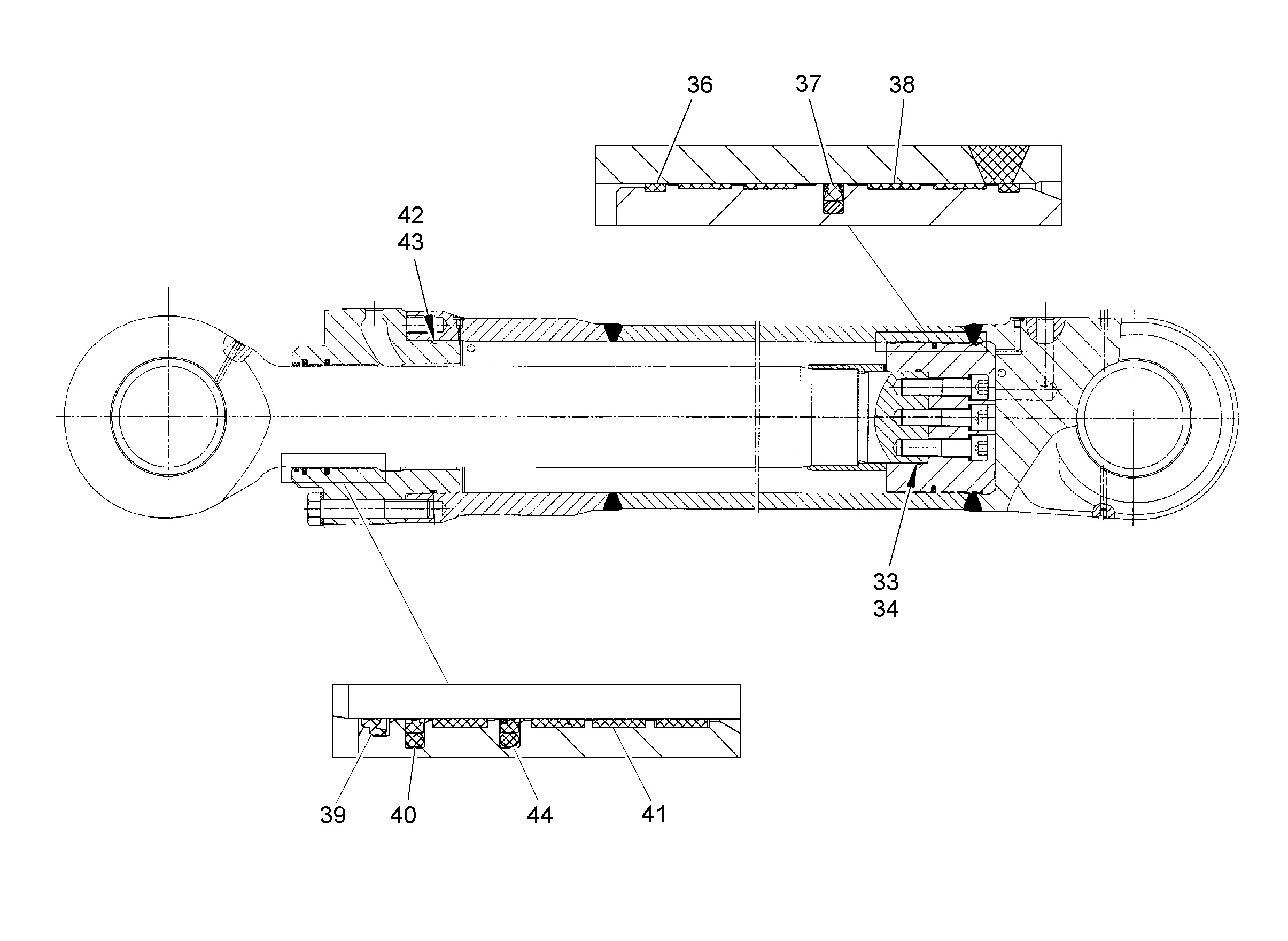 НАПРАВЛЯЮЩЕЕ КОЛЬЦО 300X295X25 10003912 LIEBHERR