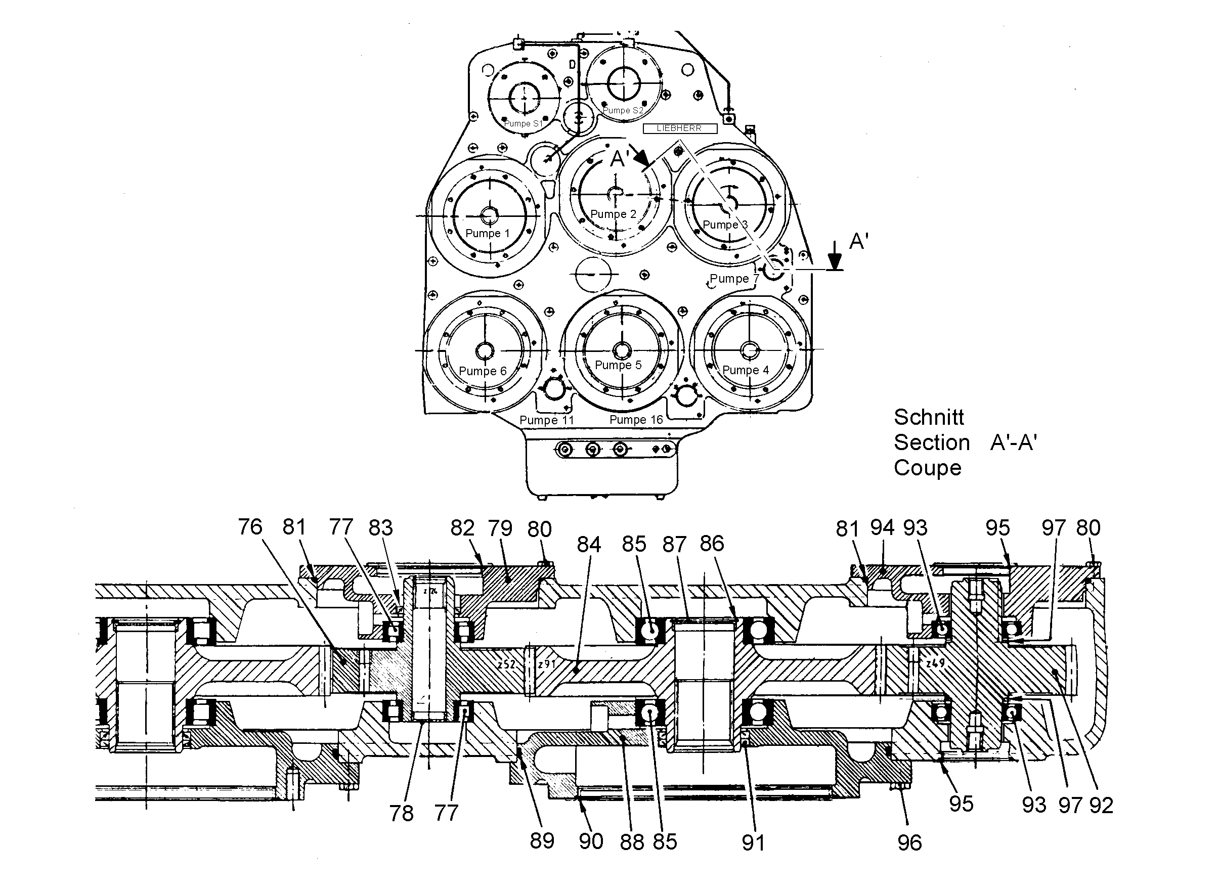 ЗАГЛУШКА 10014800 LIEBHERR