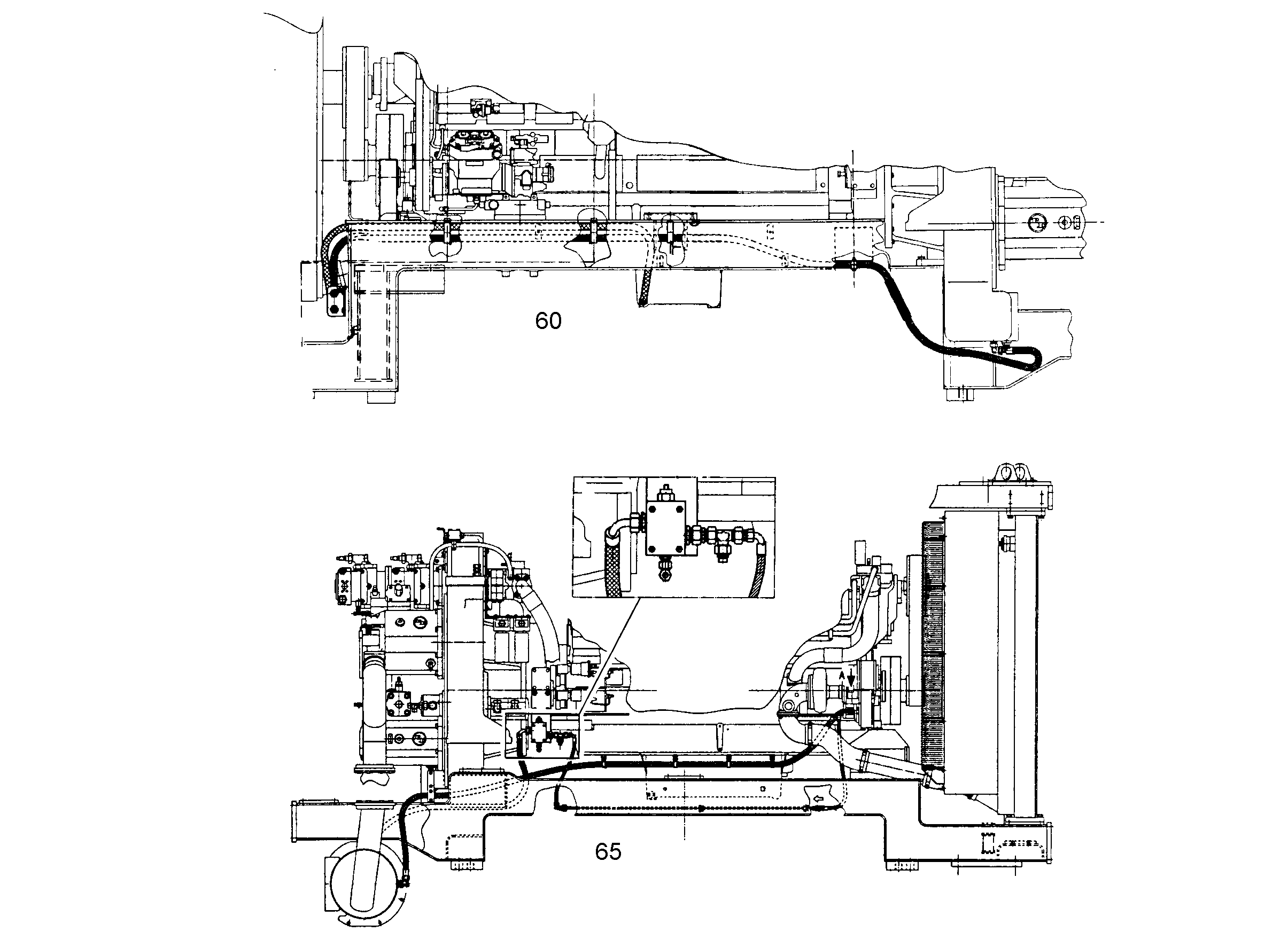 ГИДР.УСТ.СИЛ.МОД.ЗАД.ЦЕНТР ОБС 9686494 LIEBHERR