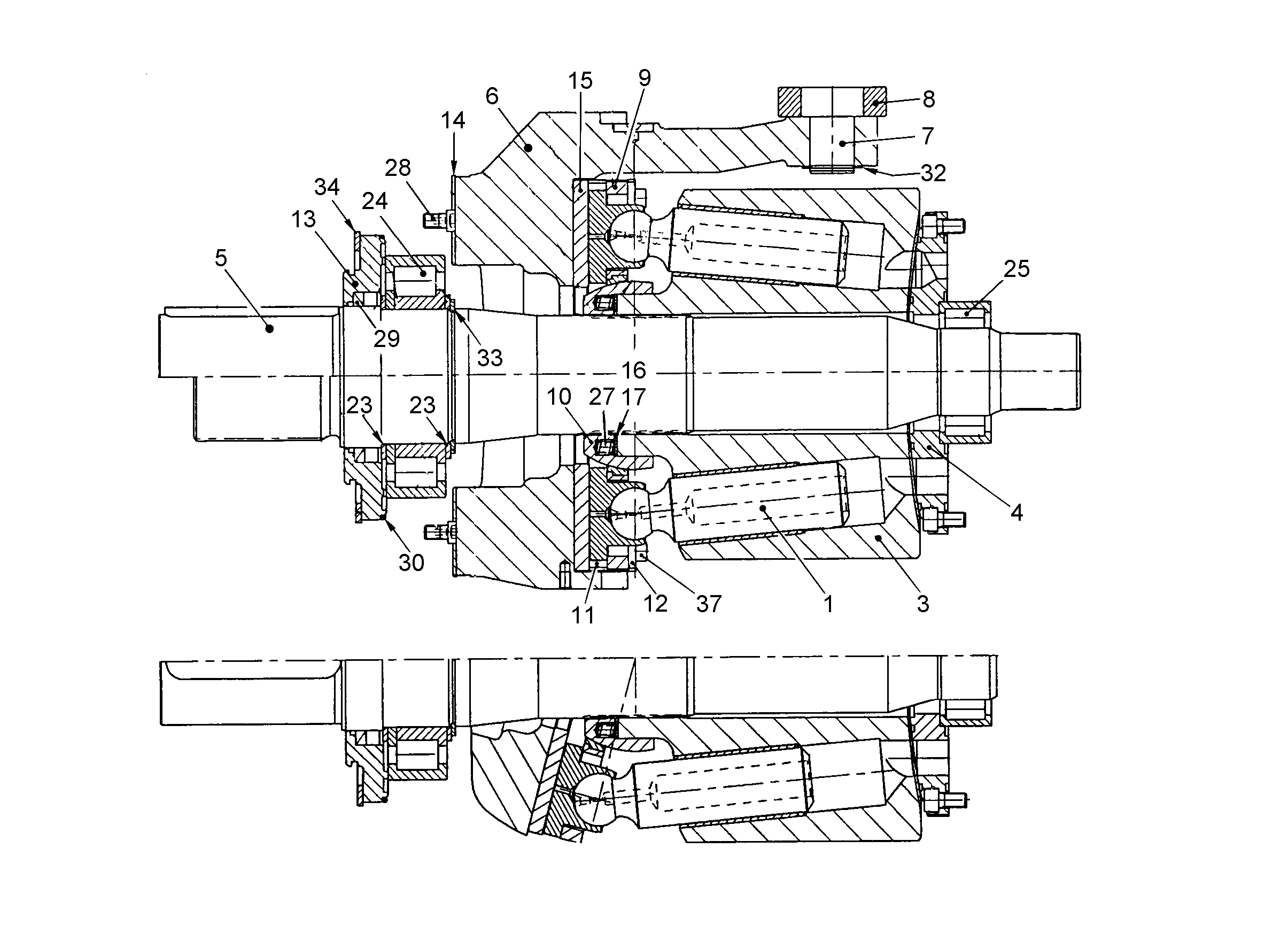 ФЛАНЕЦ УПЛОТНИТЕЛЬНЫЙ 10018661 LIEBHERR