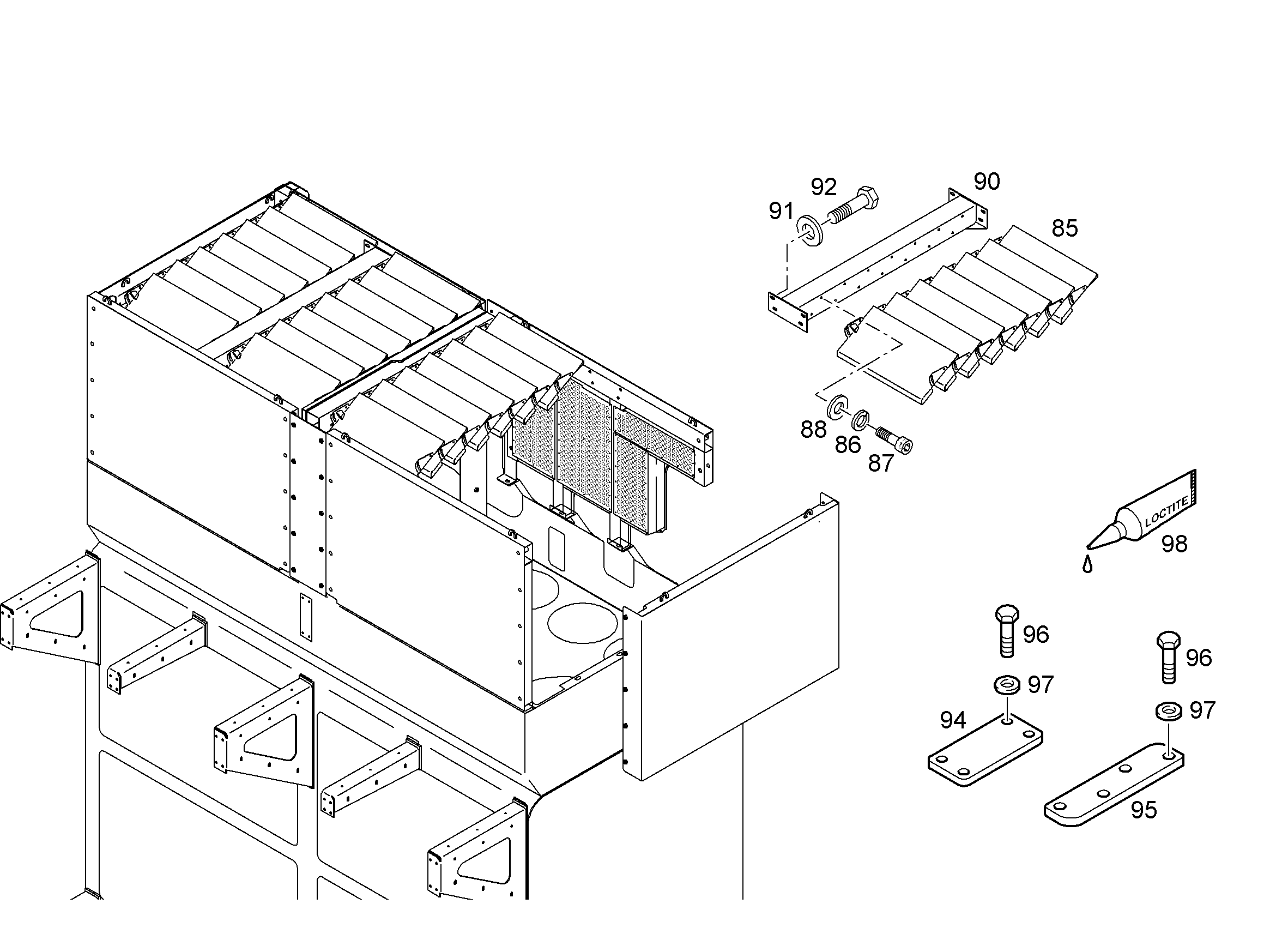 ПЛИТА ПЕРФОРИРОВАННАЯ 11466541 LIEBHERR