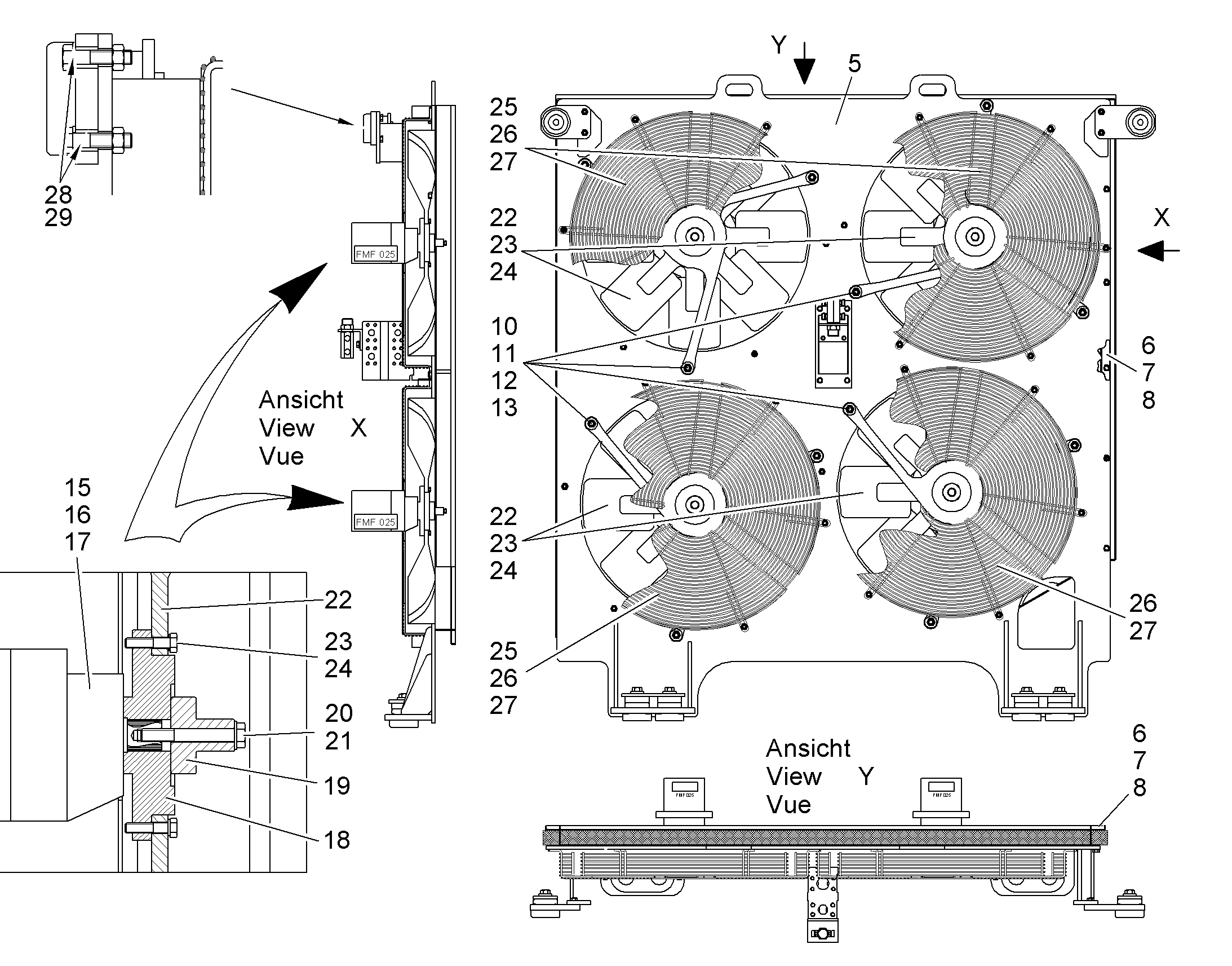 ГИЛЬЗА РАСПОРНАЯ 9839054 LIEBHERR