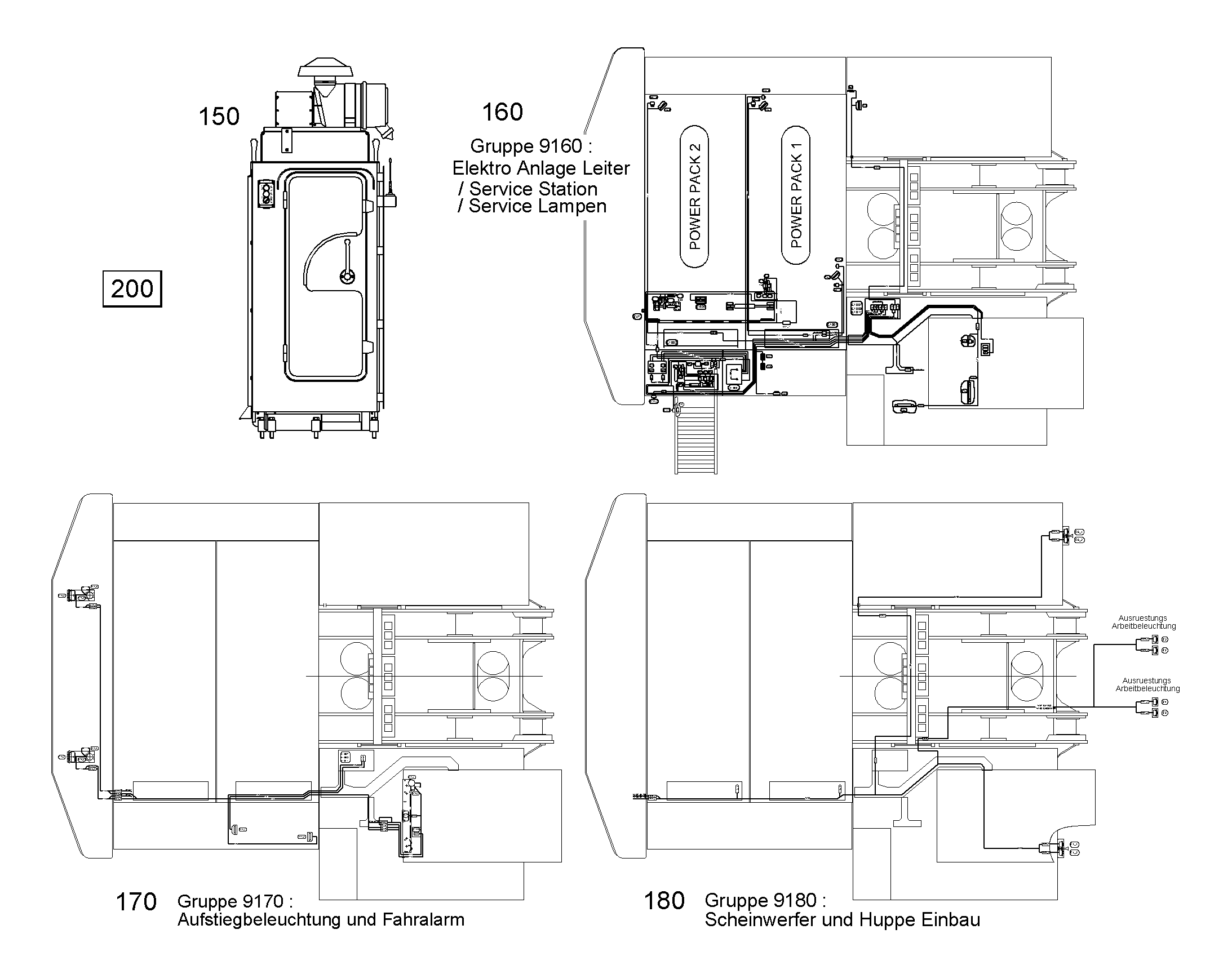 ЭЛЕКТР. УСТ.ПРОВОДКА+КРЫШКА 9393399 LIEBHERR