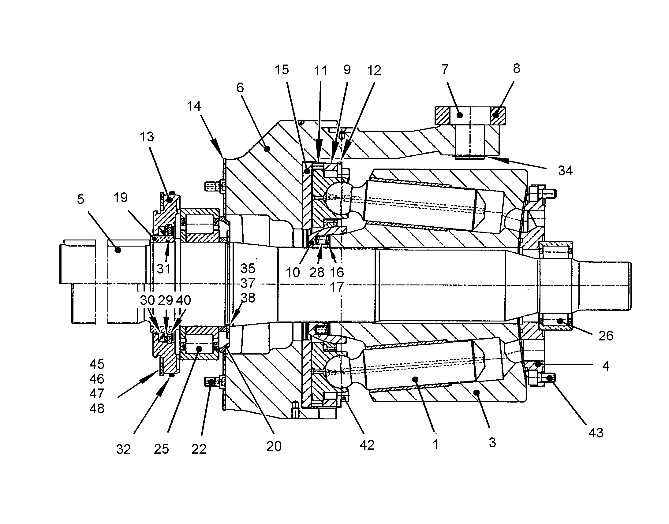 СТОПОРНОЕ КОЛЬЦО 10039052 LIEBHERR