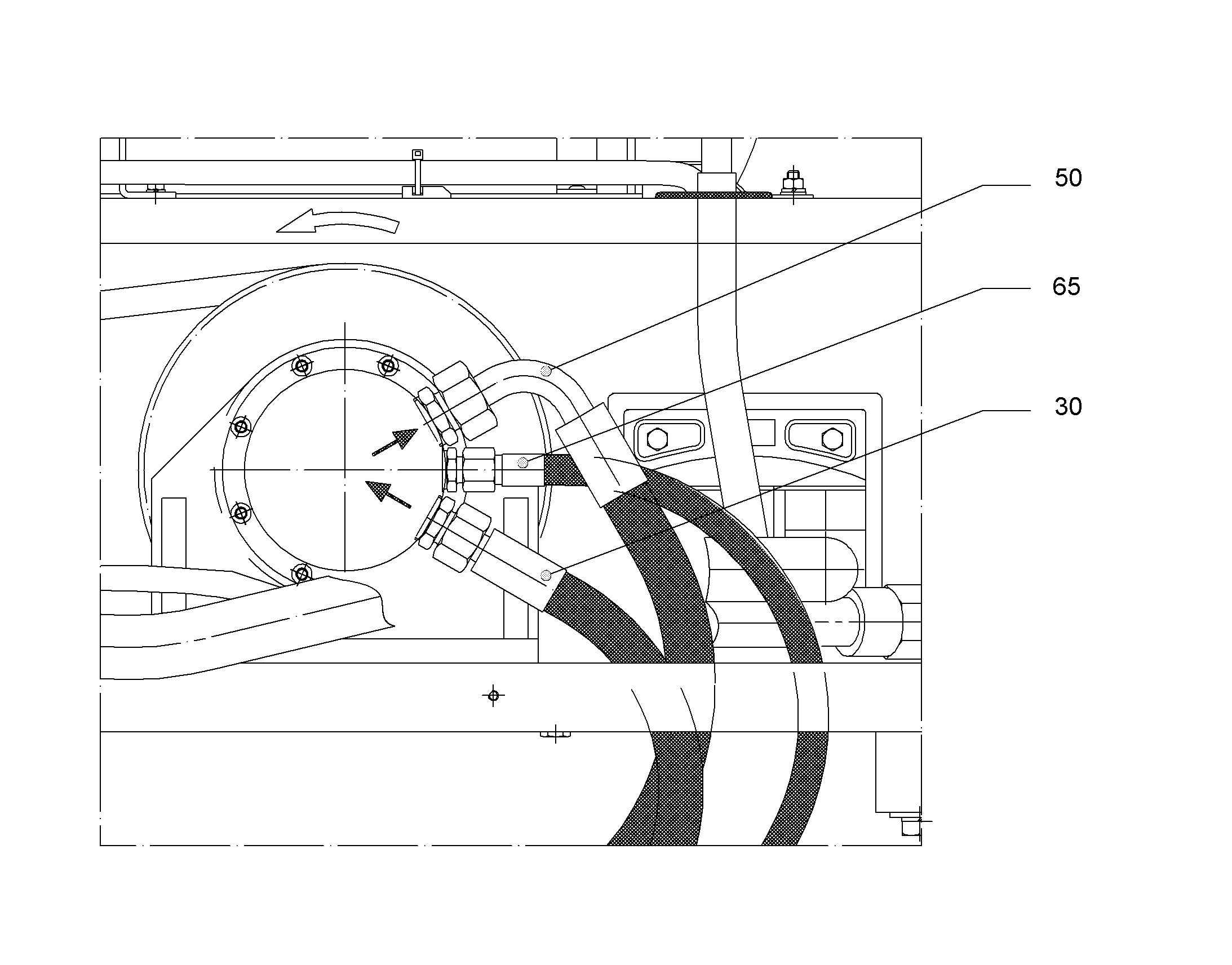 ШЛАНГ 12X1650 10678663 LIEBHERR