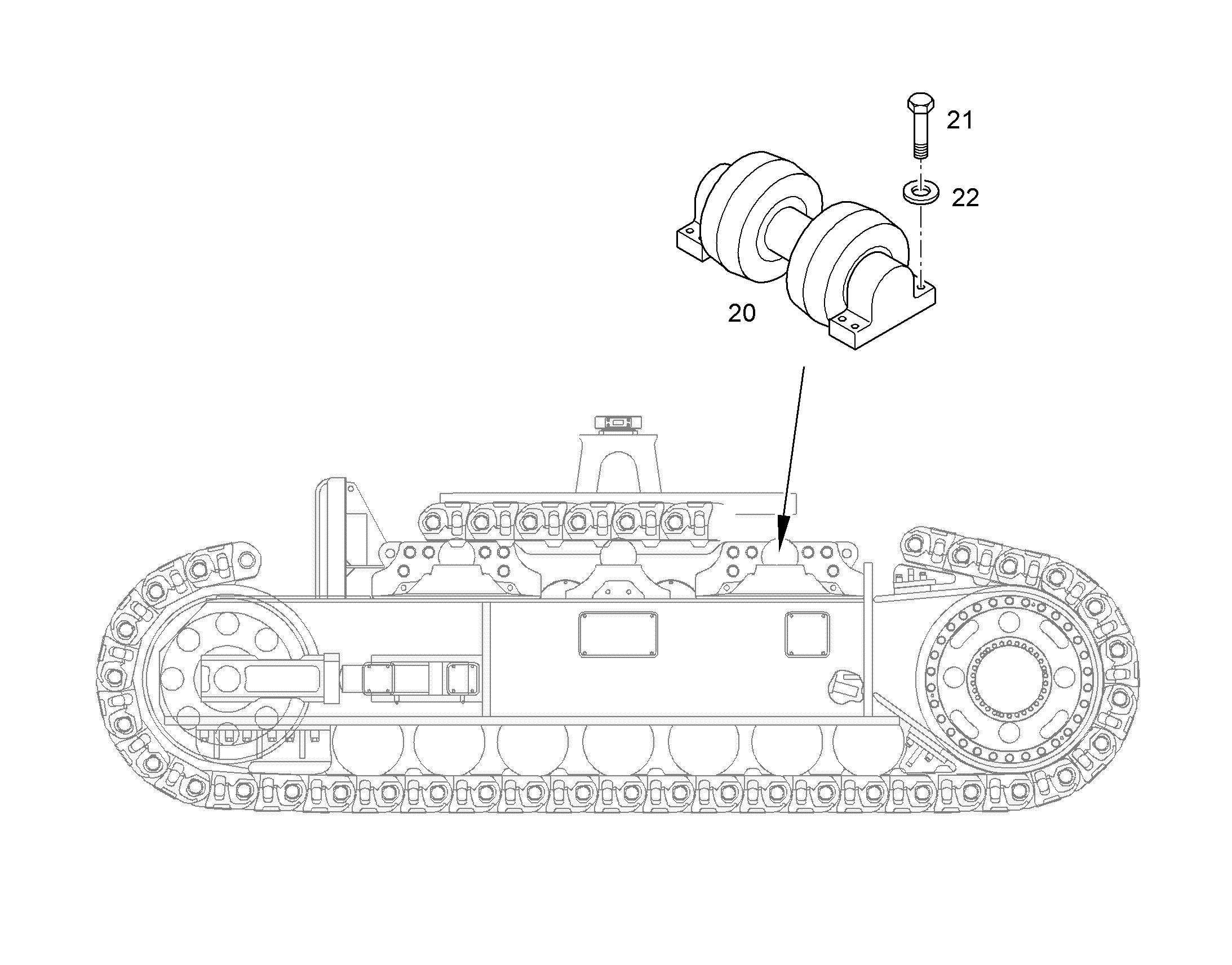 ШАЙБА 24,5X40X5 11753903 LIEBHERR
