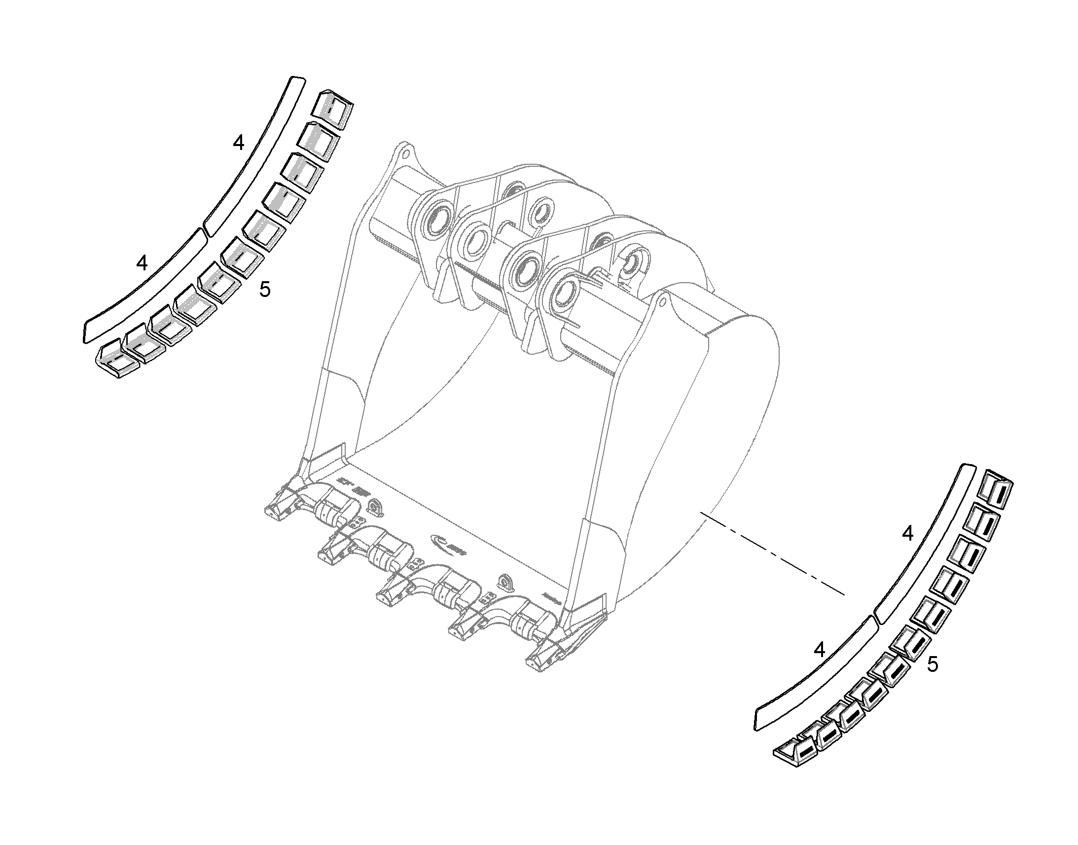 ПЛАСТИНА УГЛОВАЯ 10827884 LIEBHERR