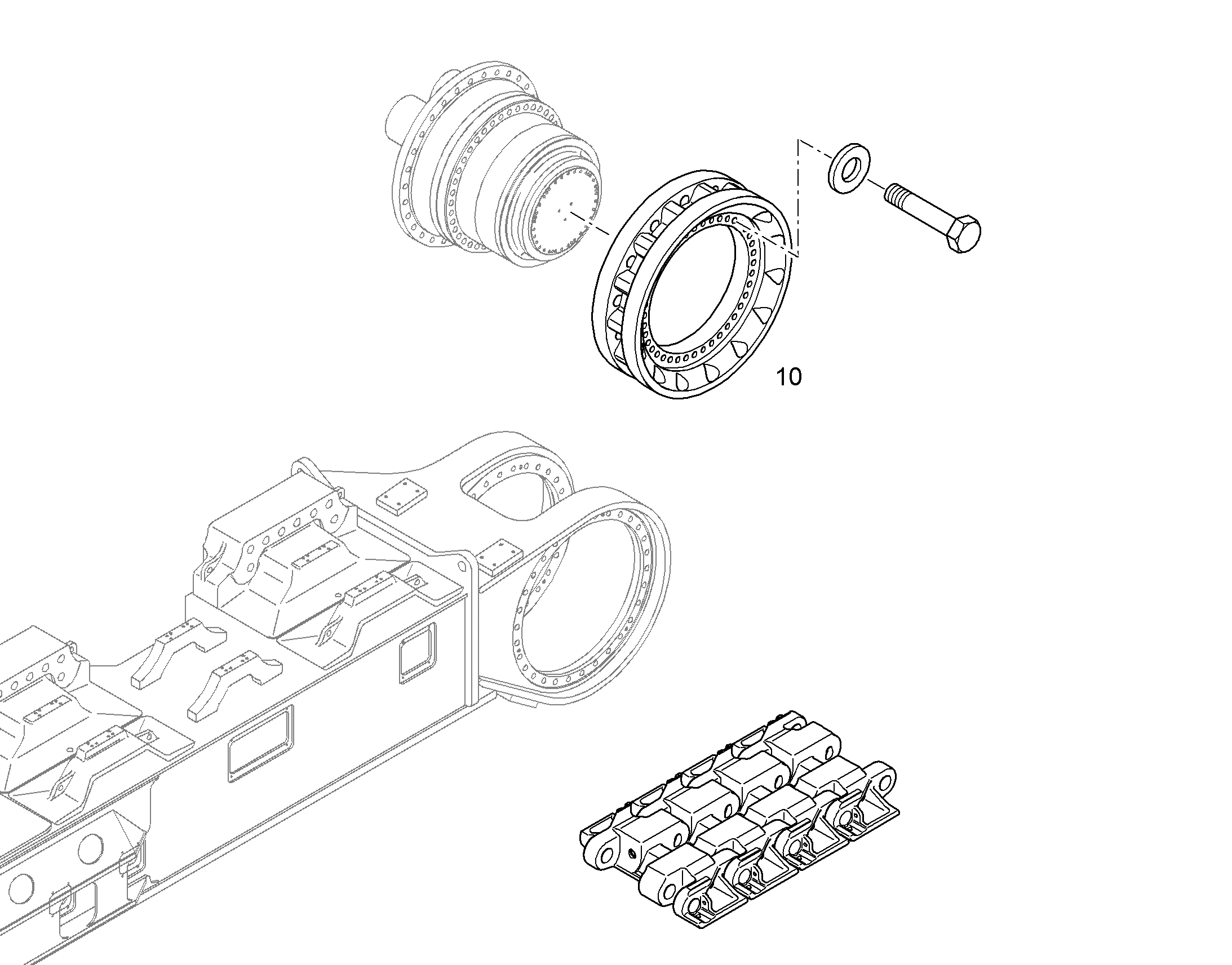 ЦЕПИ 12189157 LIEBHERR