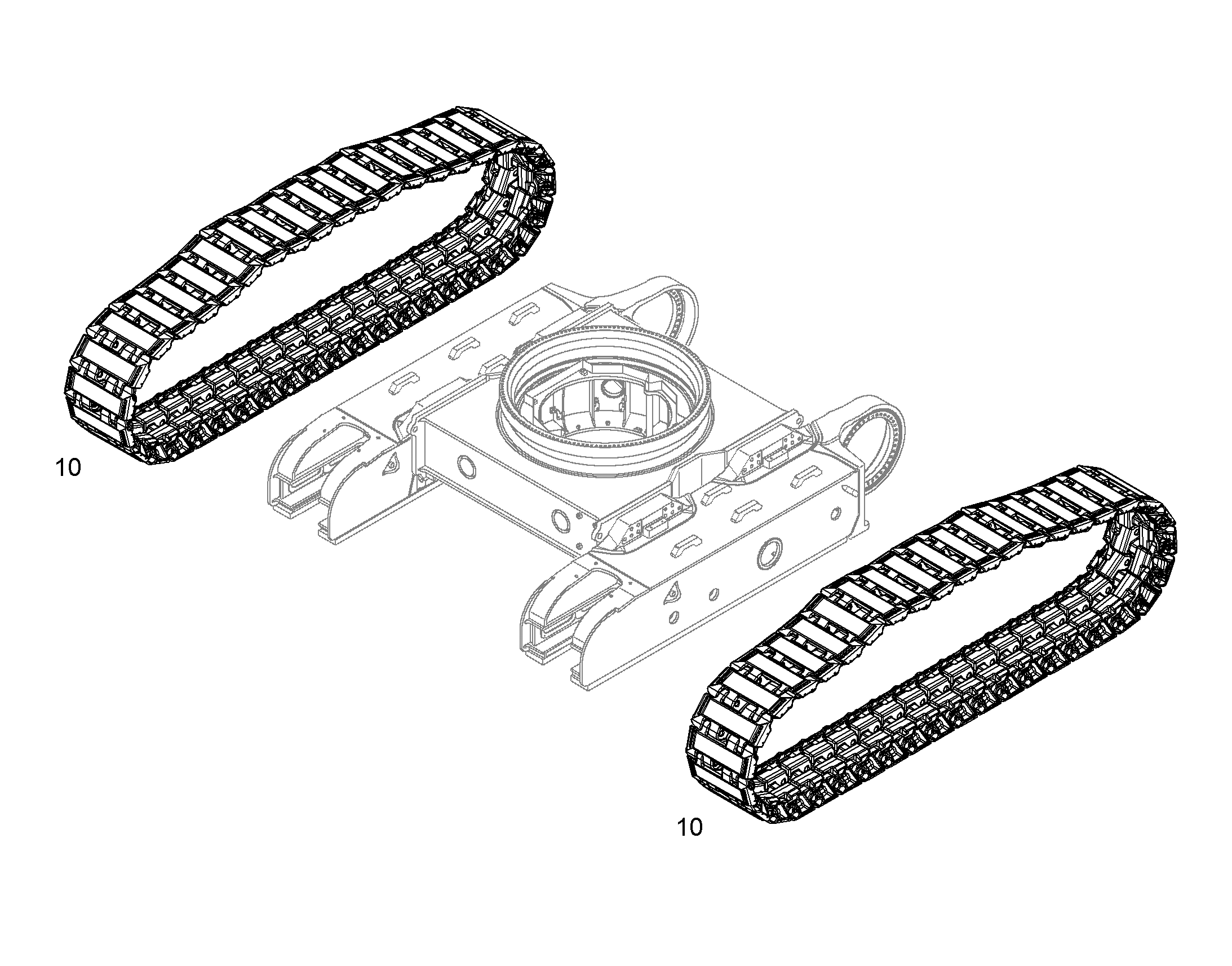 ЦЕПЬ КОВШОВАЯ 10386118 LIEBHERR