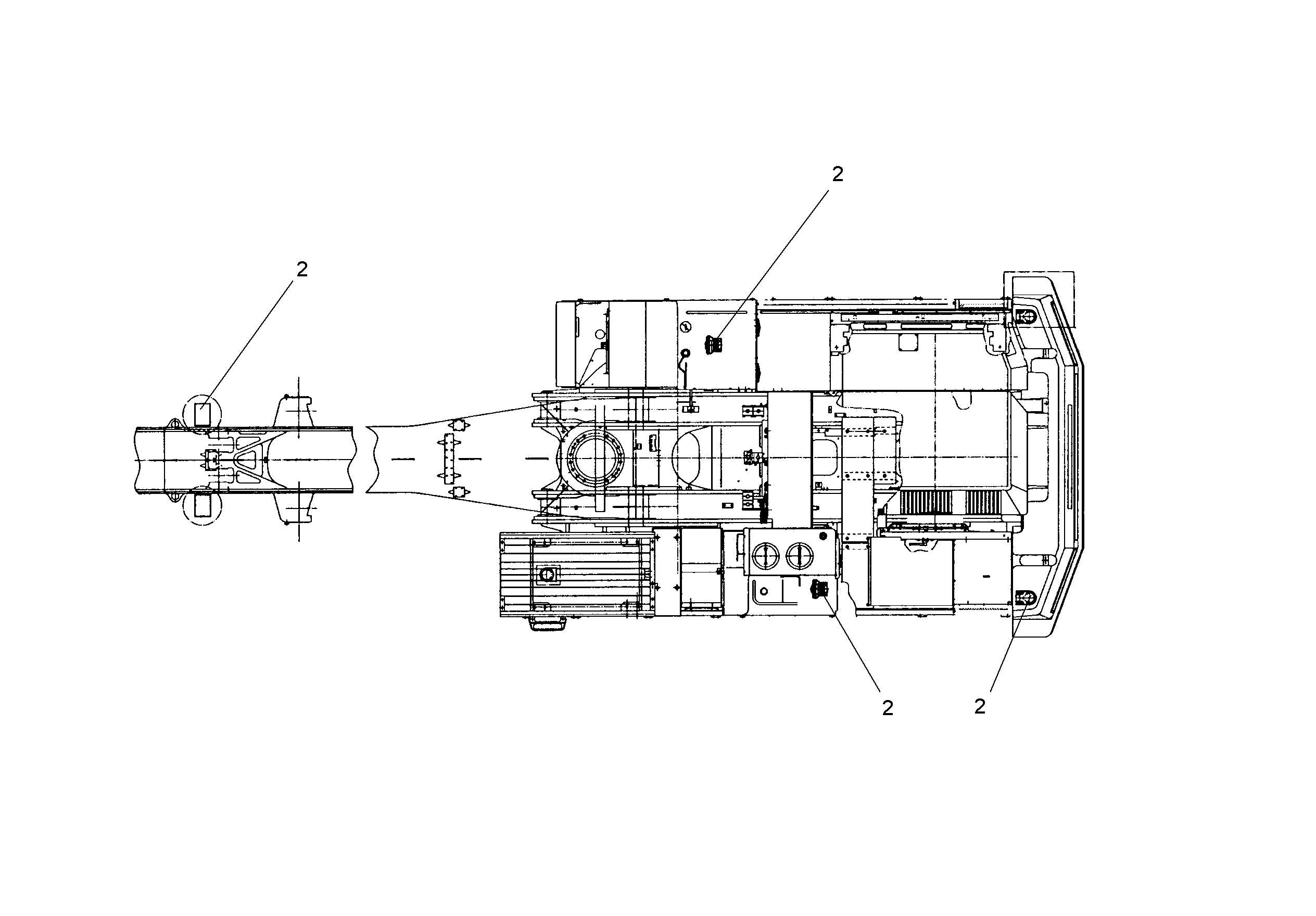 ПРОЖЕКТОР ДОПОЛНИТЕЛЬНЫЙ 5X200W 9807830 LIEBHERR