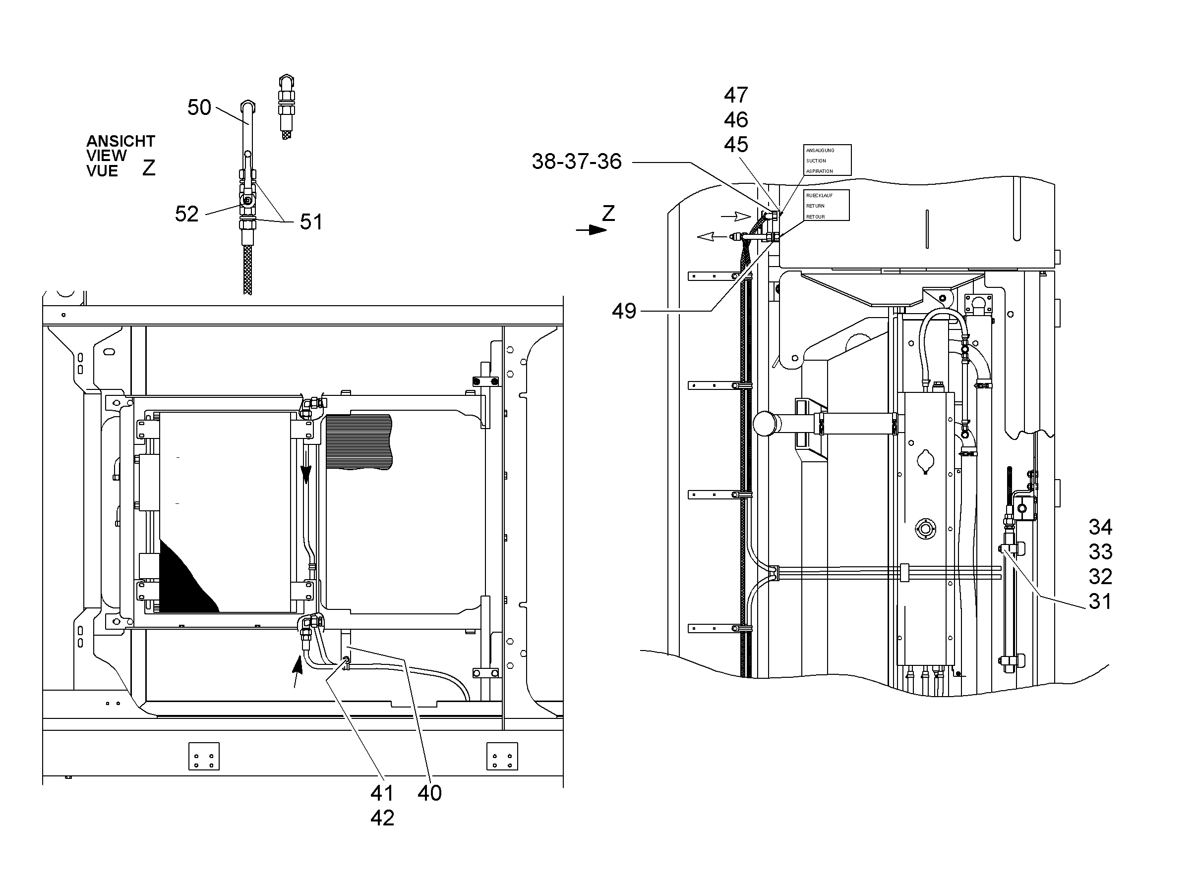 КРАН ШАРИКОВЫЙ 8500624 LIEBHERR