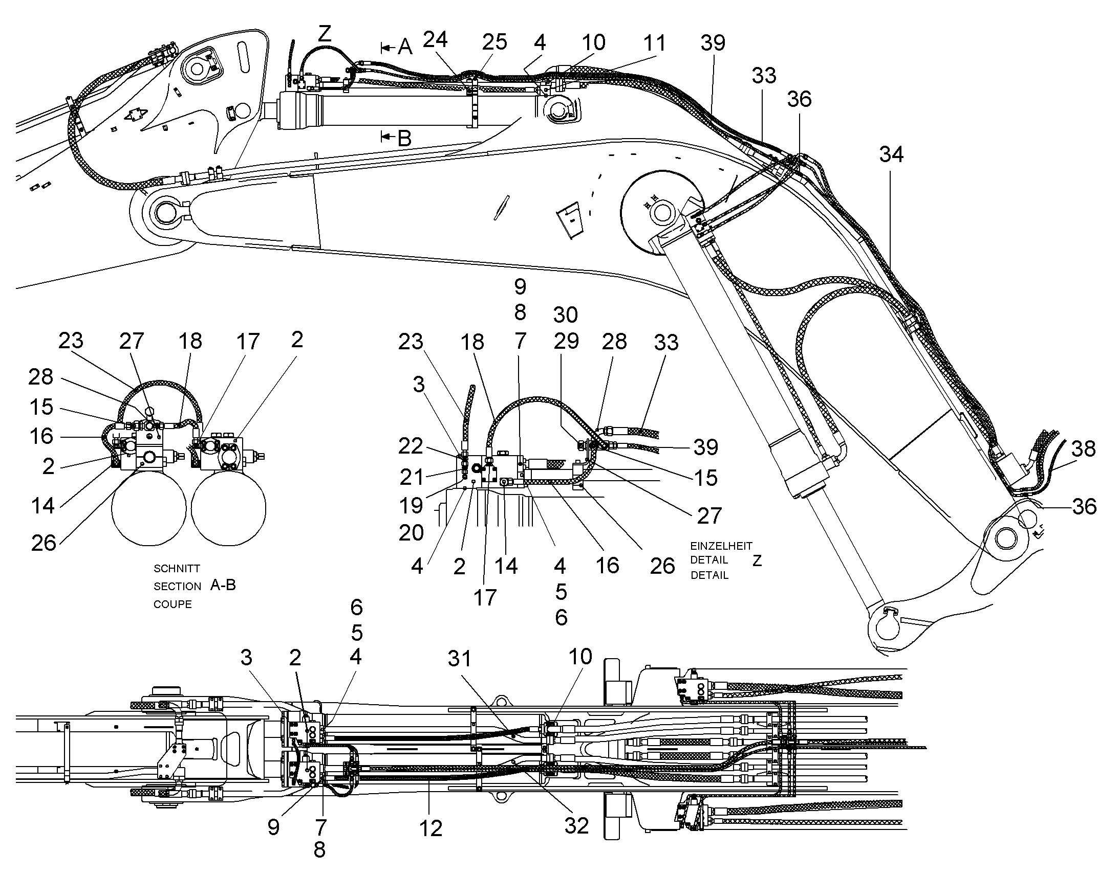 КЛАПАН ПРЕДОХРАНИТЕЛЬНЫЙ 10002972 LIEBHERR