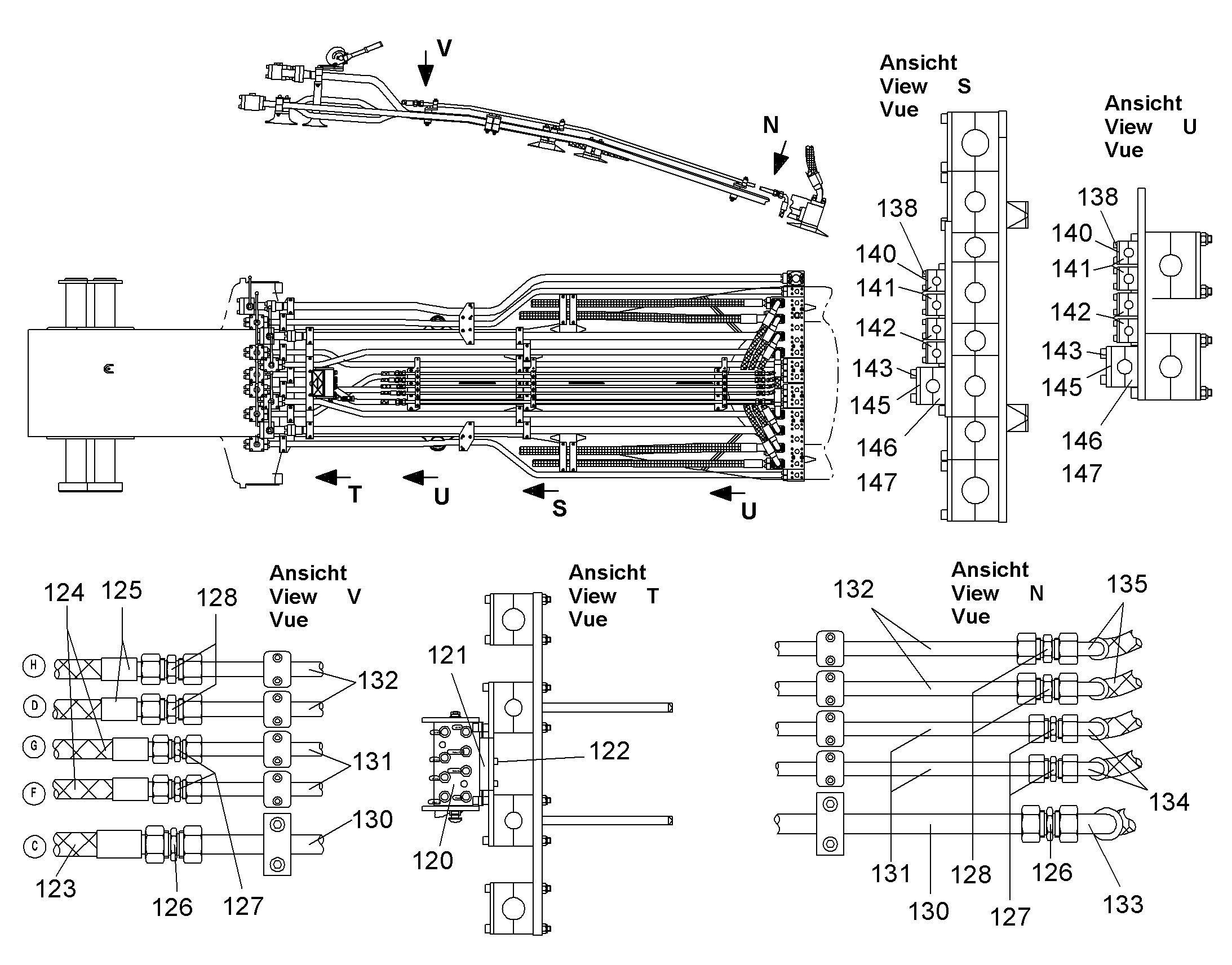 СОЕДИНЕНИЕ БЫСТРОРАЗЪЕМНОЕ 10000494 LIEBHERR