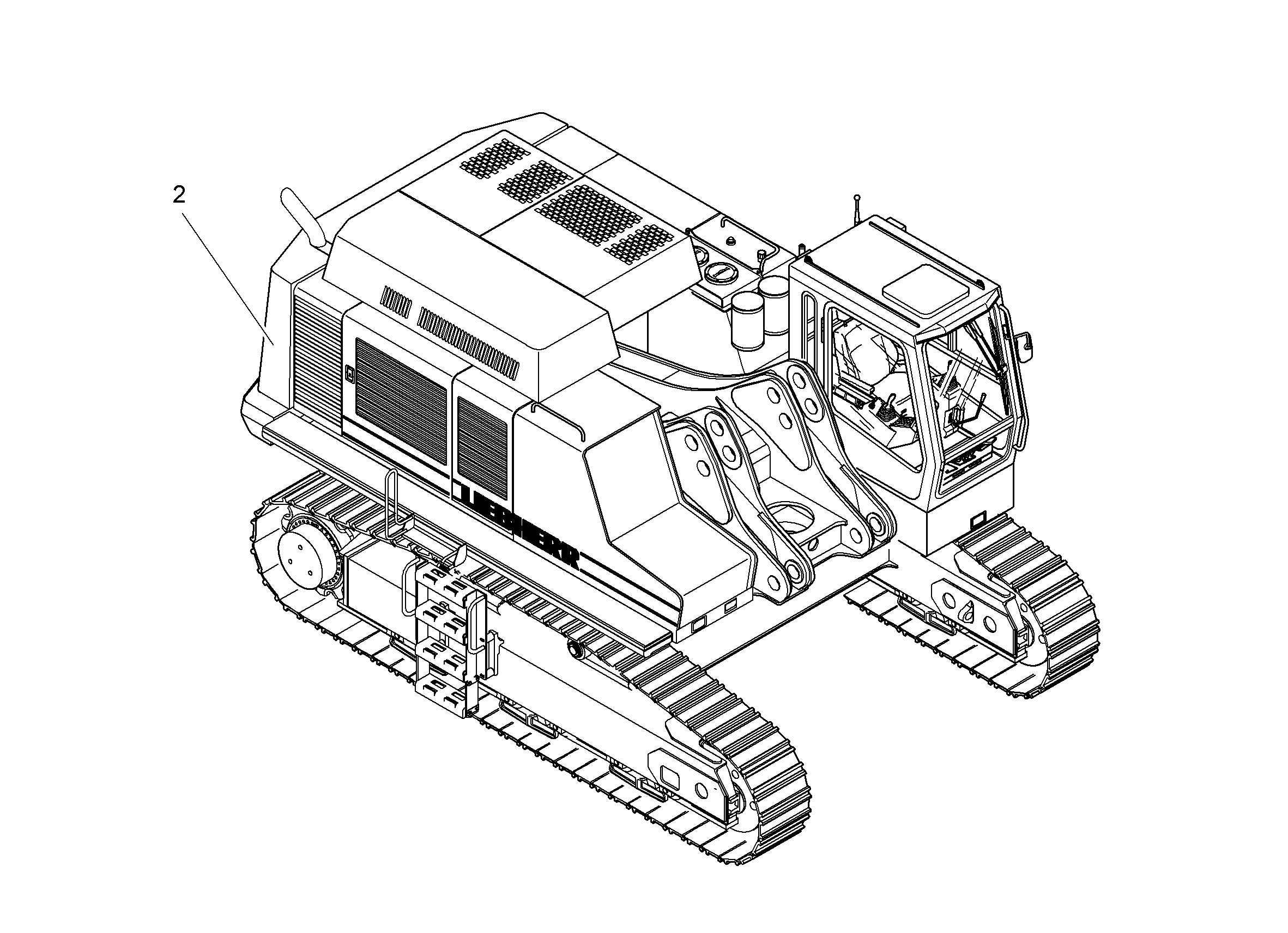 БАЛЛАСТНЫЙ ГРУЗ, УЗЕЛ 10379500 LIEBHERR