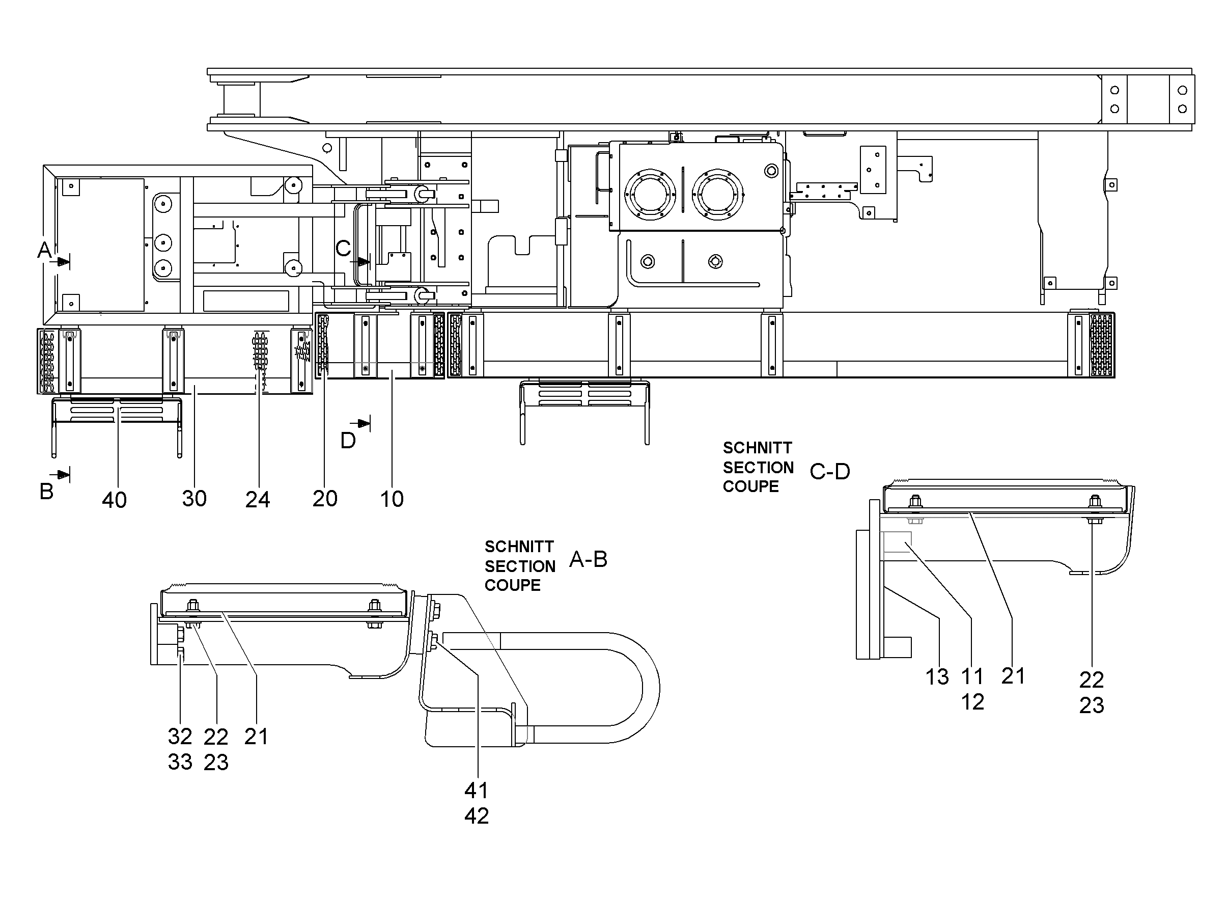 ГИЛЬЗА DEHNSCHAFT 13X30X30 9986076 LIEBHERR