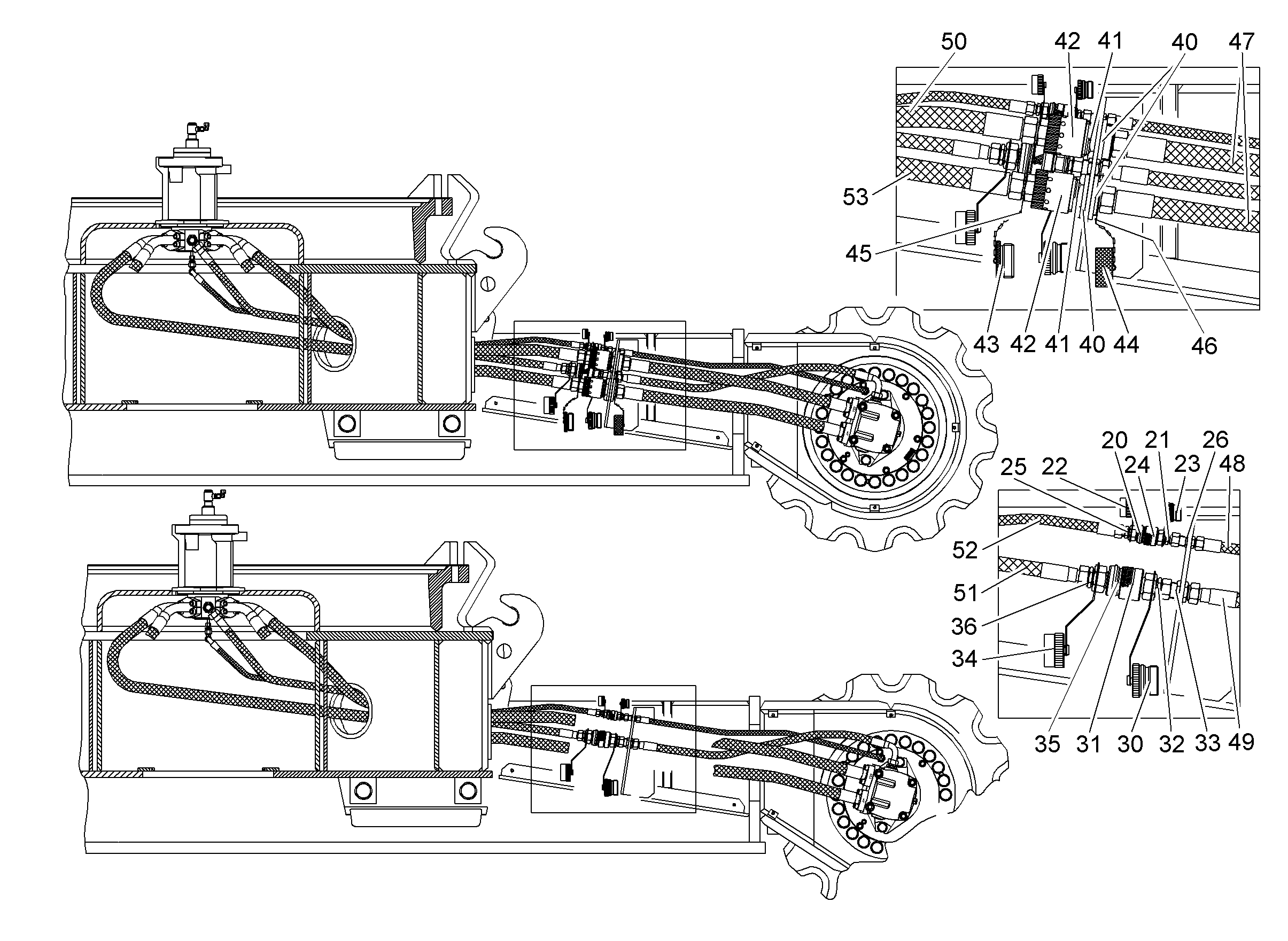 ШЛАНГ 32X3130 10005983 LIEBHERR