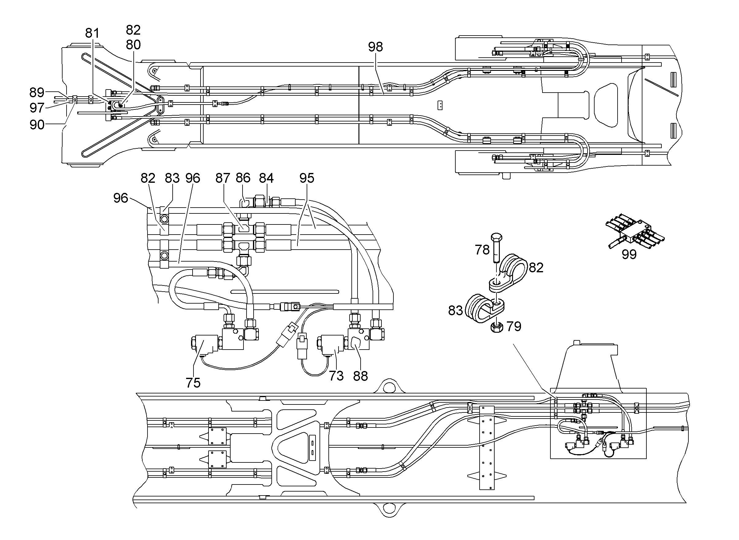ПЛИТА РЕЗЬБОВАЯ 9385159 LIEBHERR