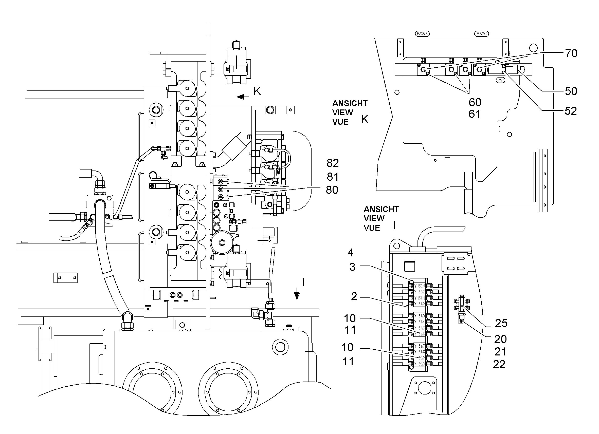 КЛАПАН УПРАВЛЯЮЩИЙ 5616341 LIEBHERR