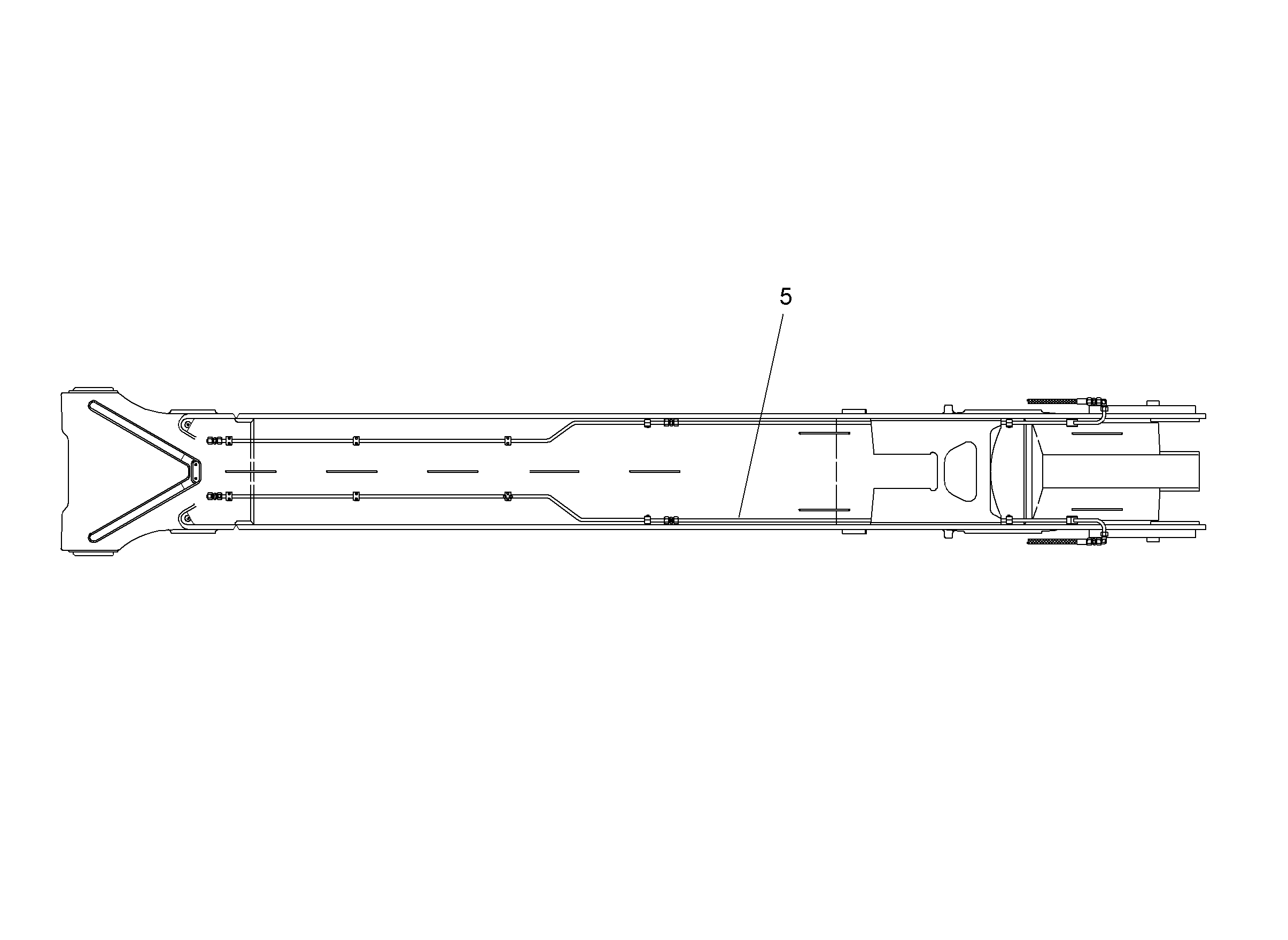 ПРОВОДКА ПРИВОД МЕХ. ПОВОРОТА 9805234 LIEBHERR