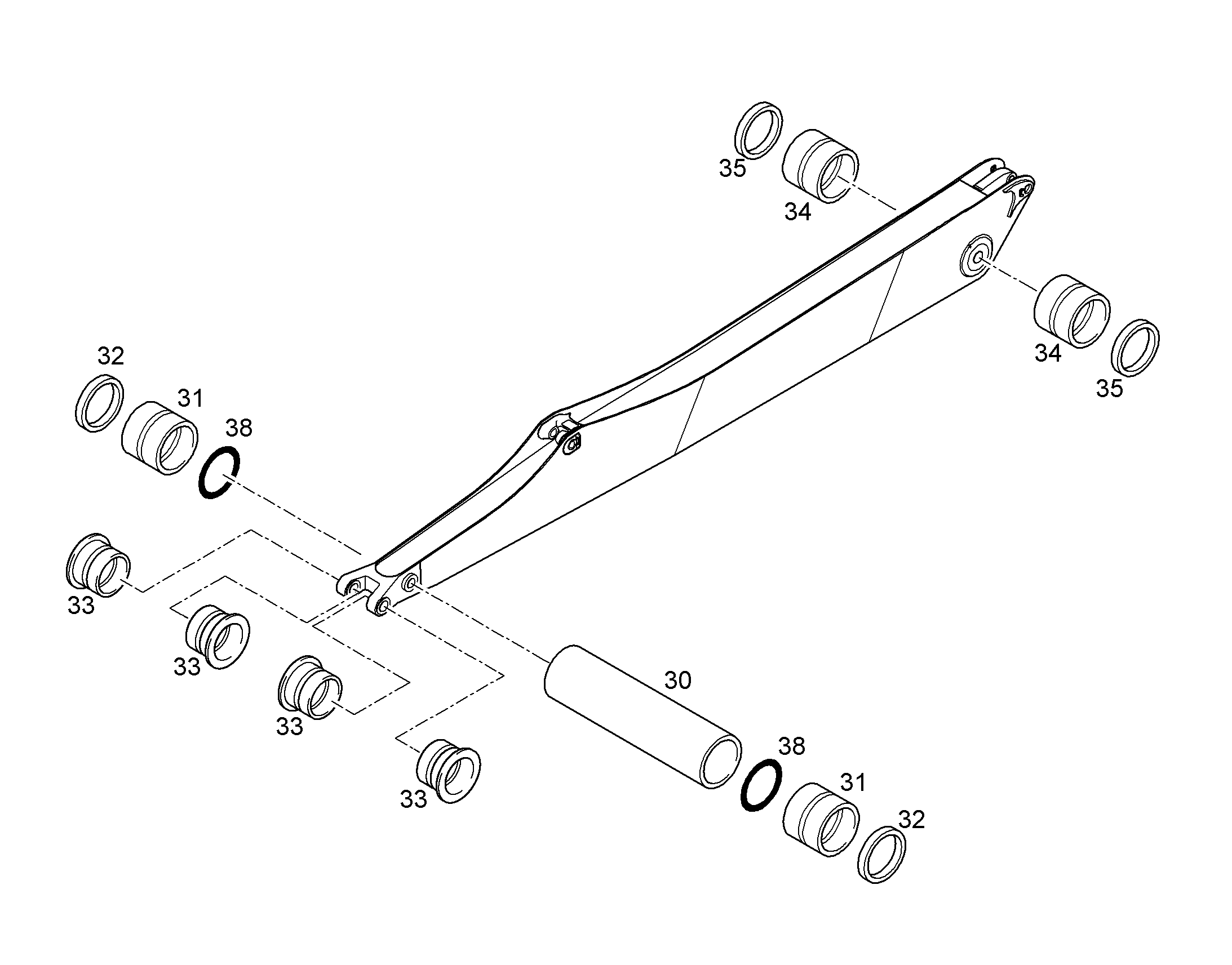 ТРУБА 9828748 LIEBHERR