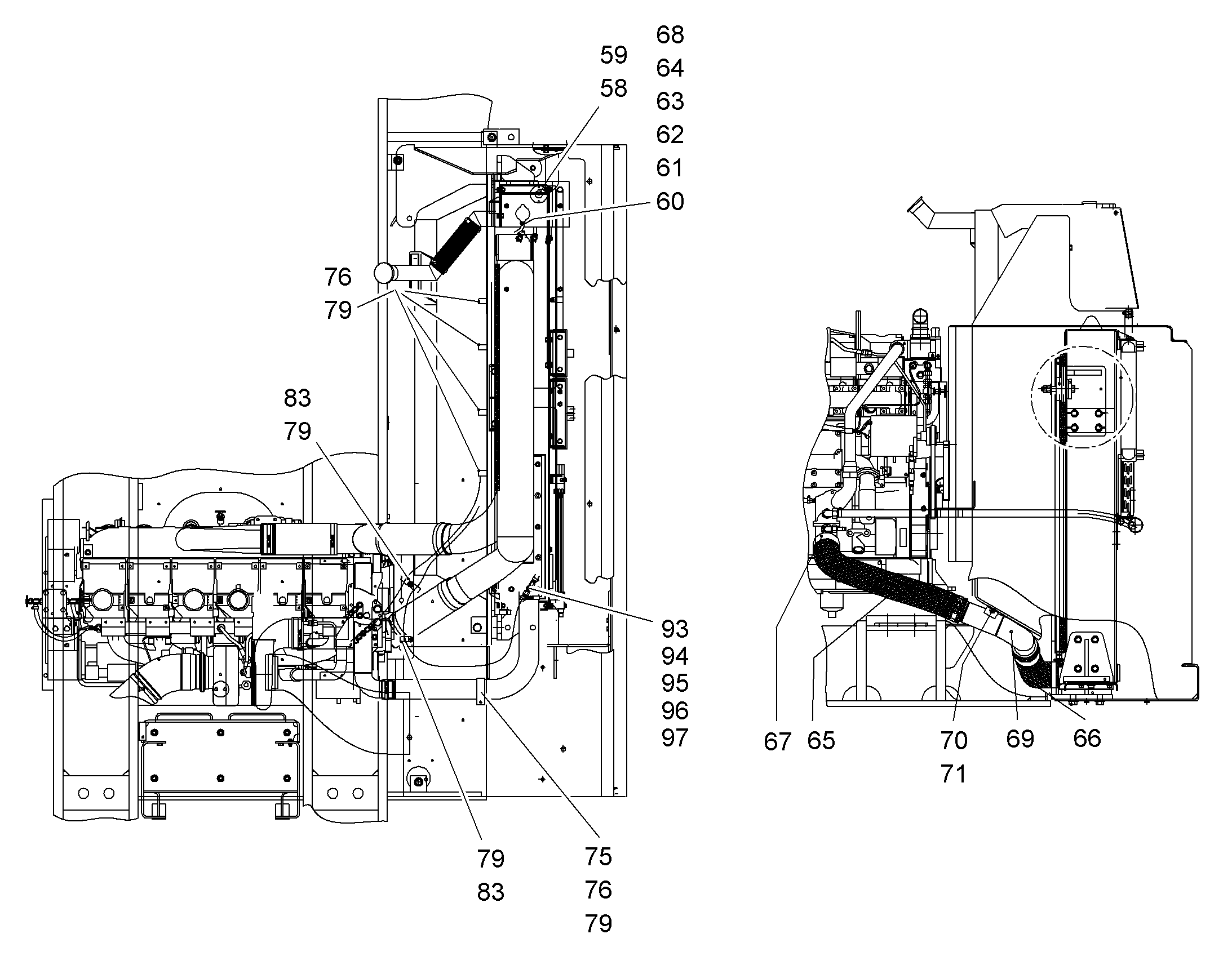 СКОБА 7367541 LIEBHERR