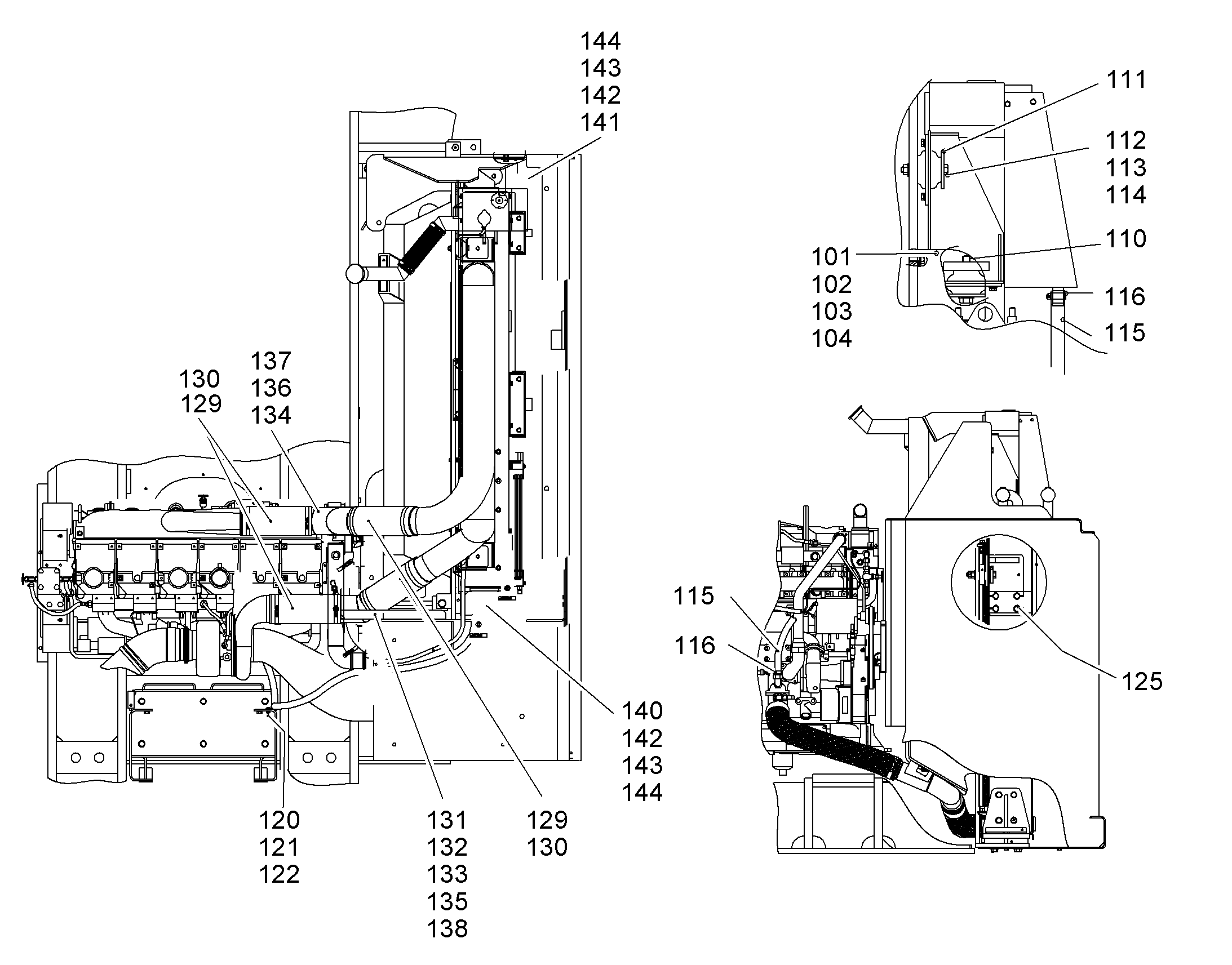 СКОБА d=19 10012816 LIEBHERR